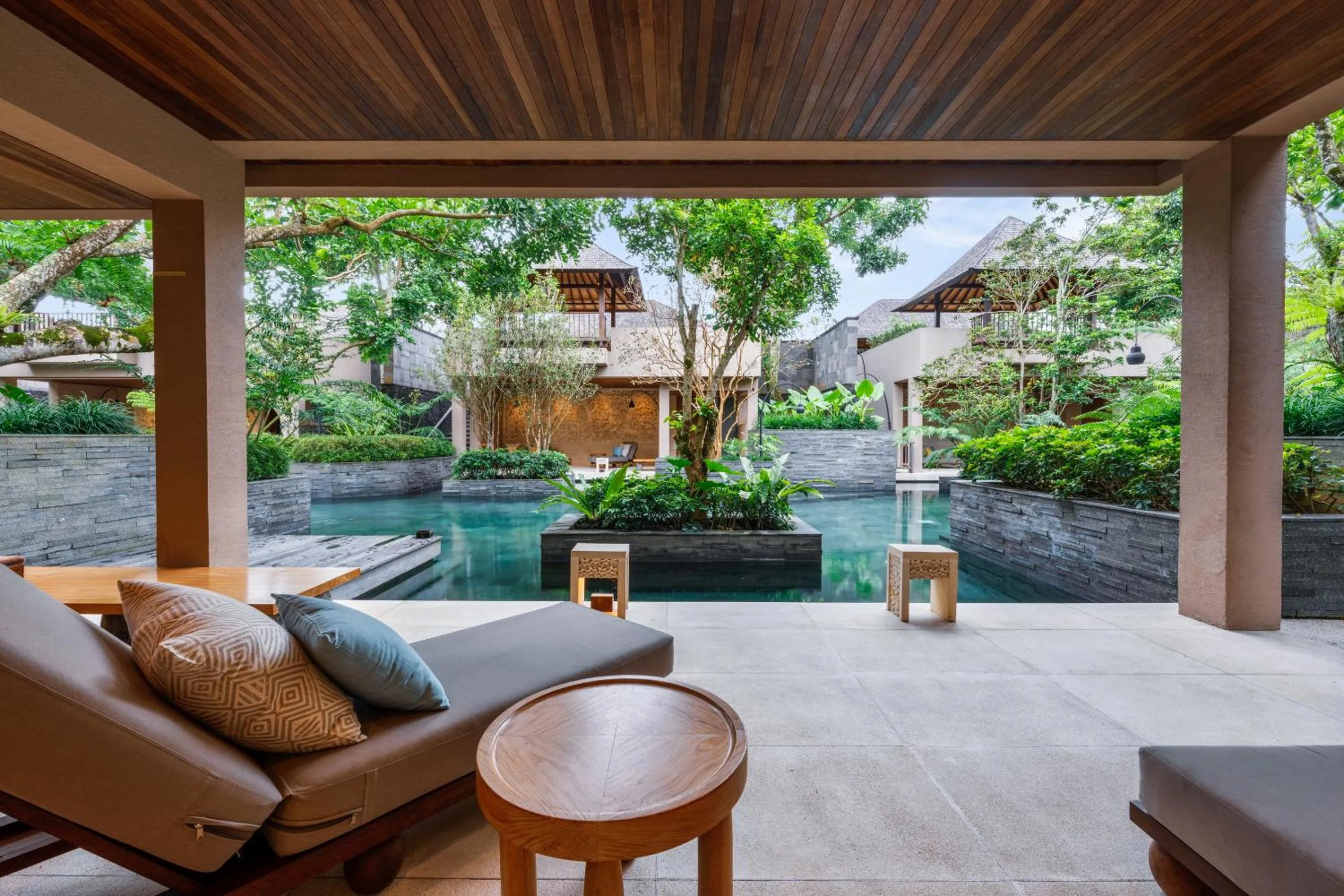 Balcony/Terrace in Hoshinoya Bali