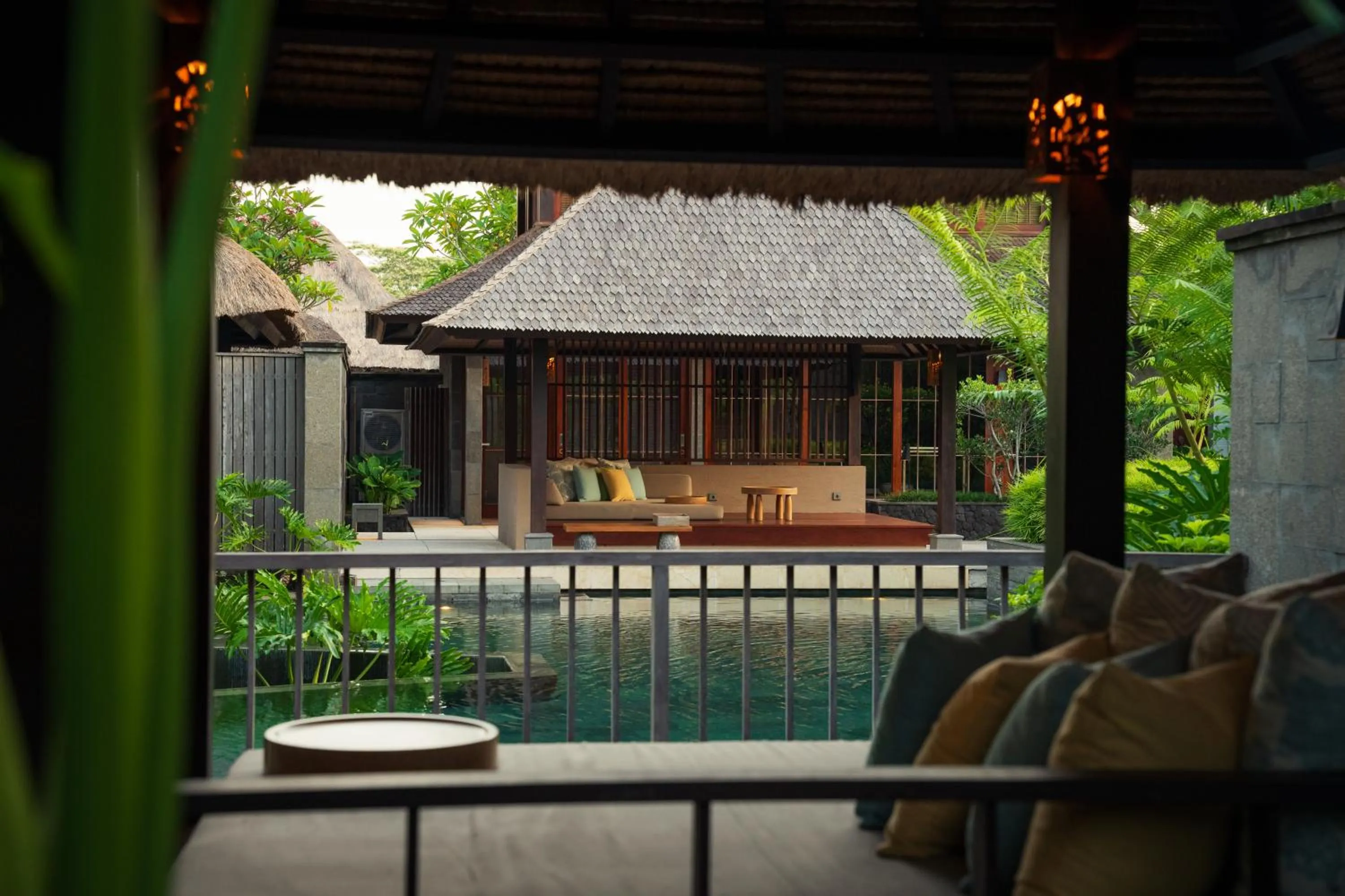 Balcony/Terrace in Hoshinoya Bali