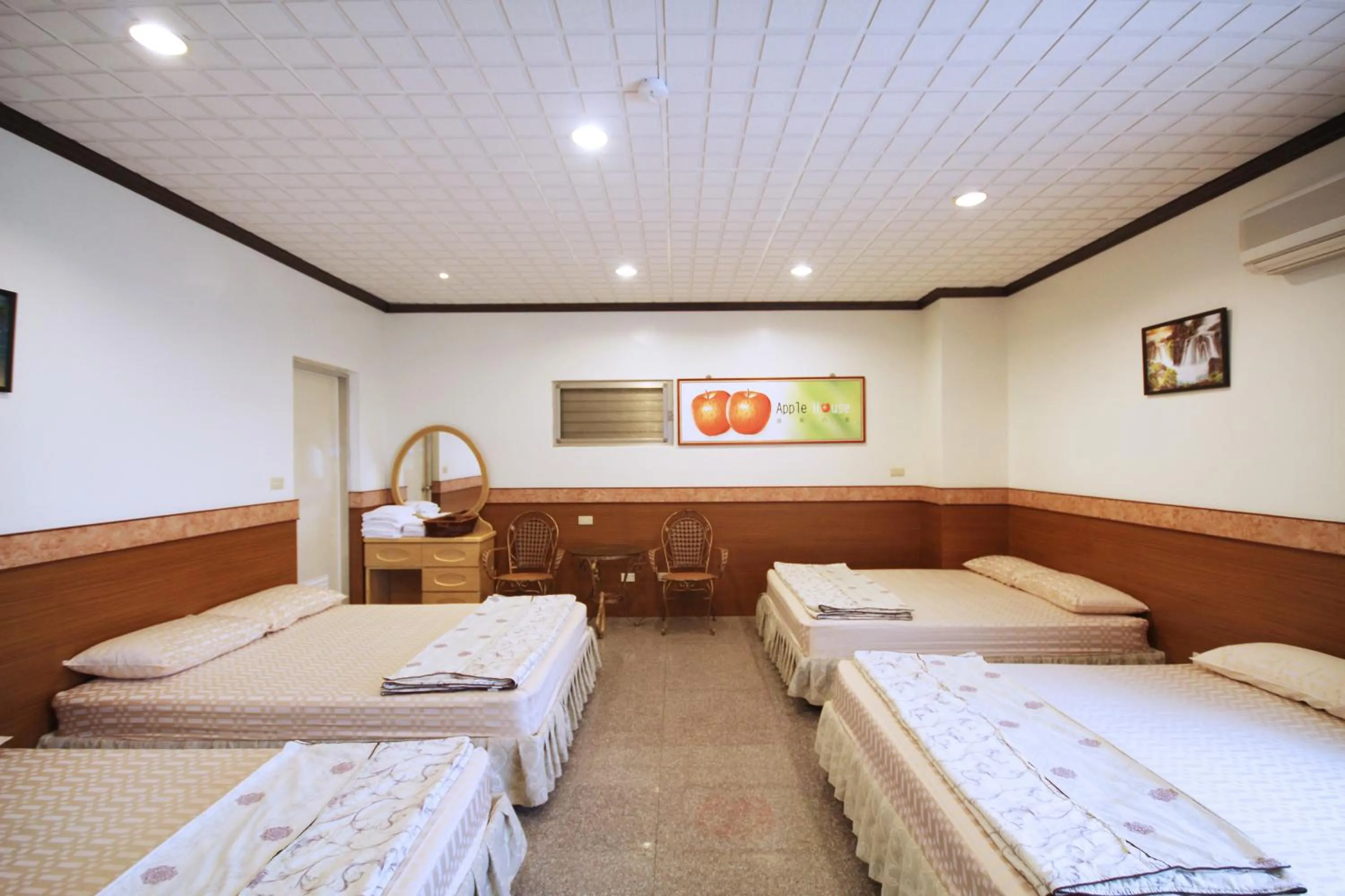 Bed in Pingguo De Jia Du Jia Homestay