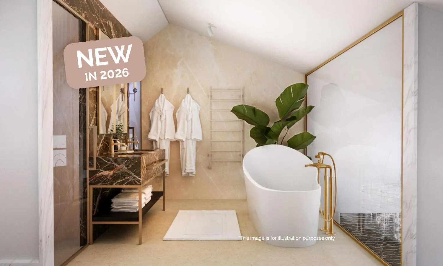 Bathroom in Aminess Younique Korcula Heritage Hotel