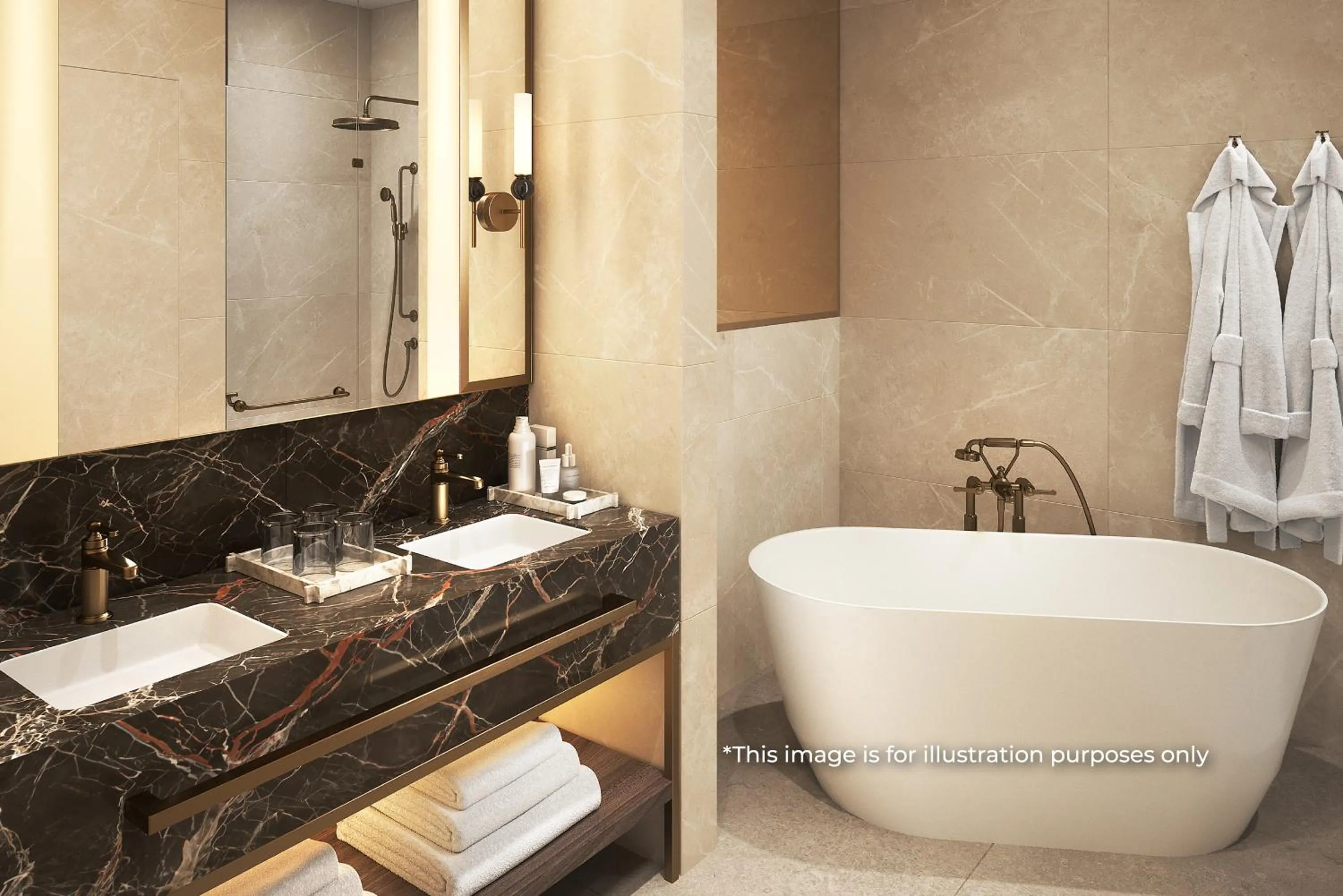 Shower in Aminess Younique Korcula Heritage Hotel