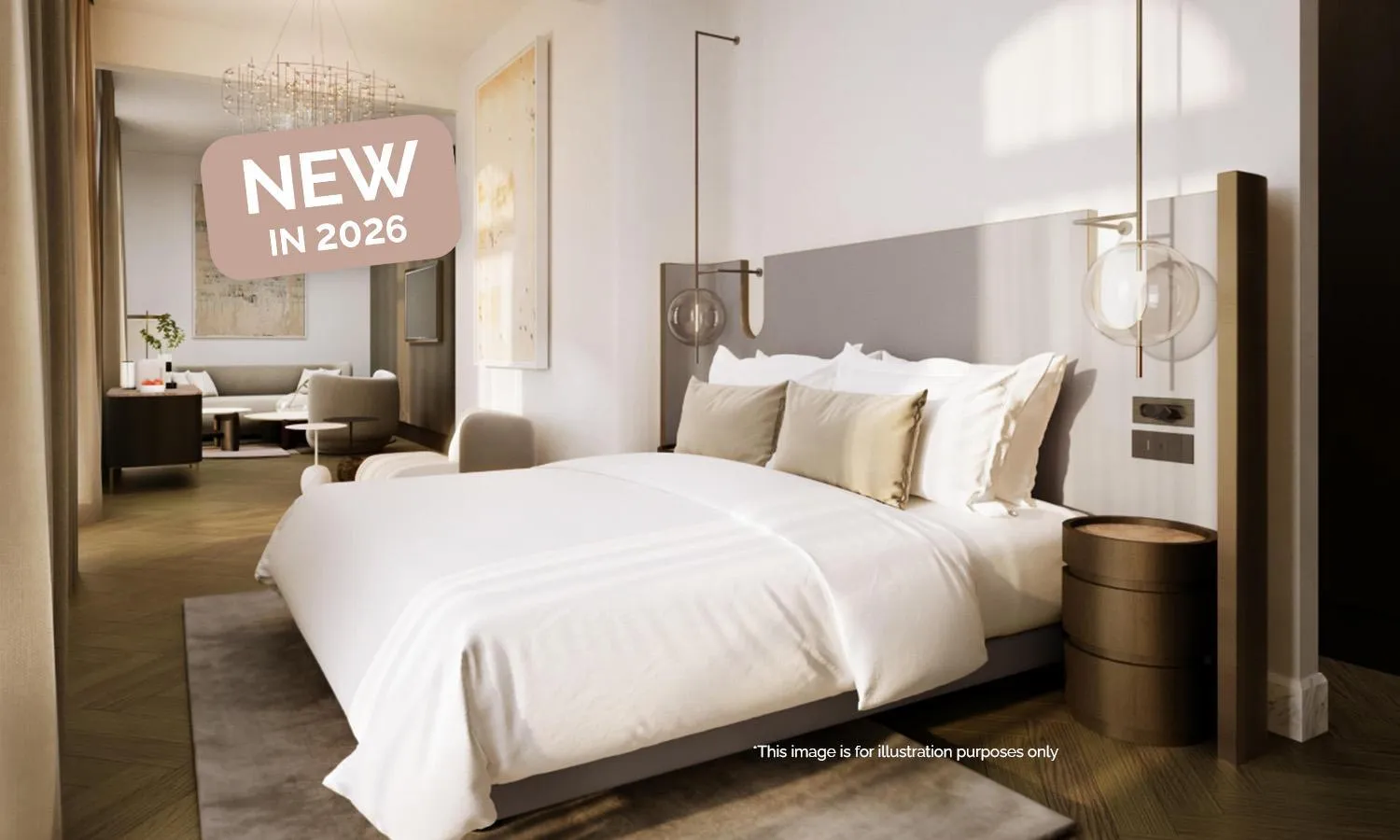 Bed in Aminess Younique Korcula Heritage Hotel