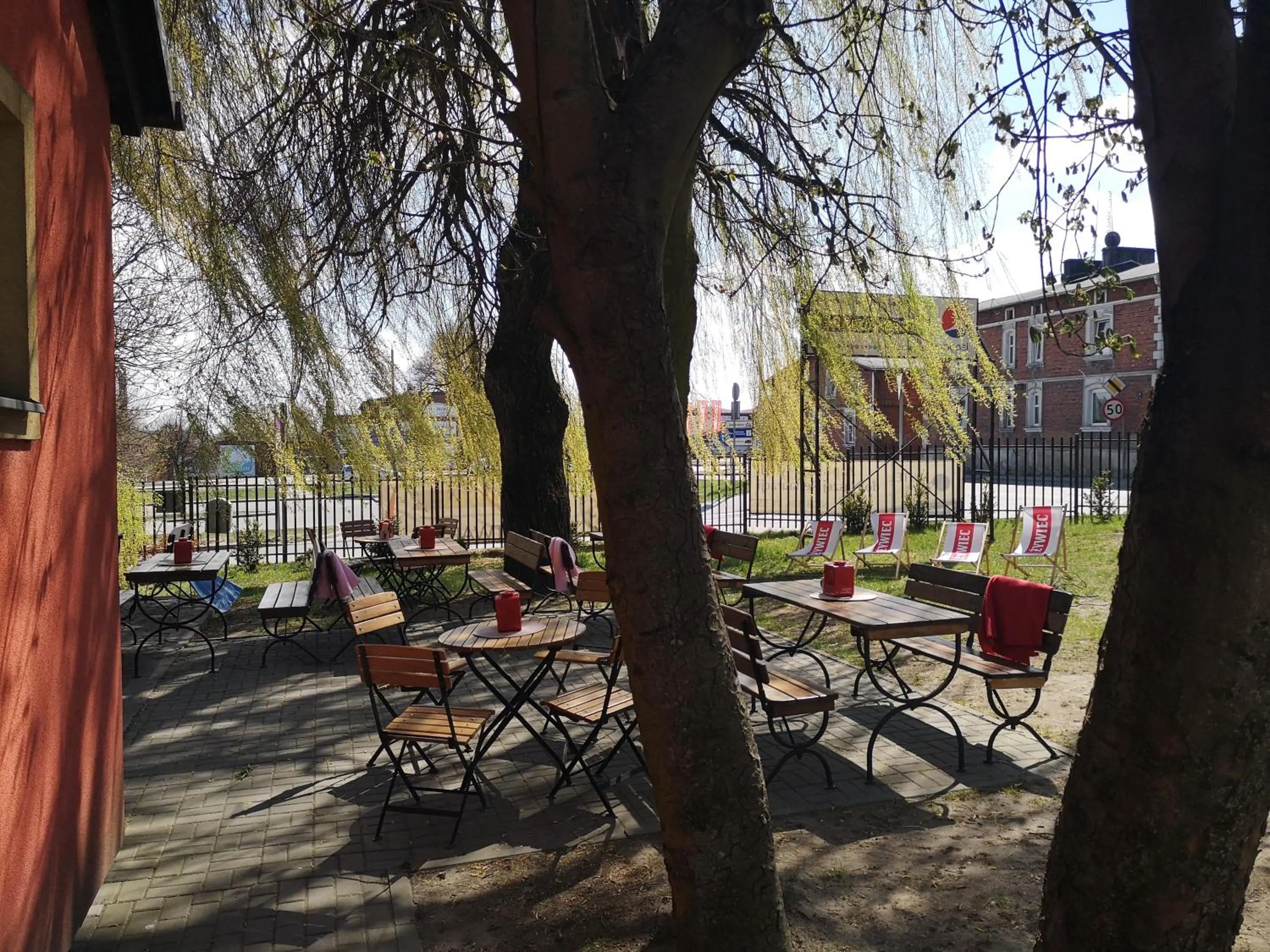 Garden in Hotel Gryf