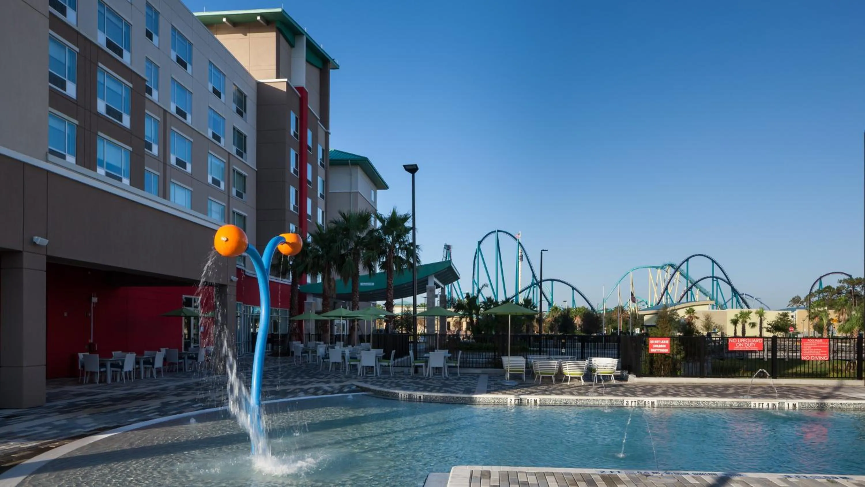 Property building in Holiday Inn Express & Suites Orlando At SeaWorld by IHG - With Free Shuttle Service to SeaWorld Parks