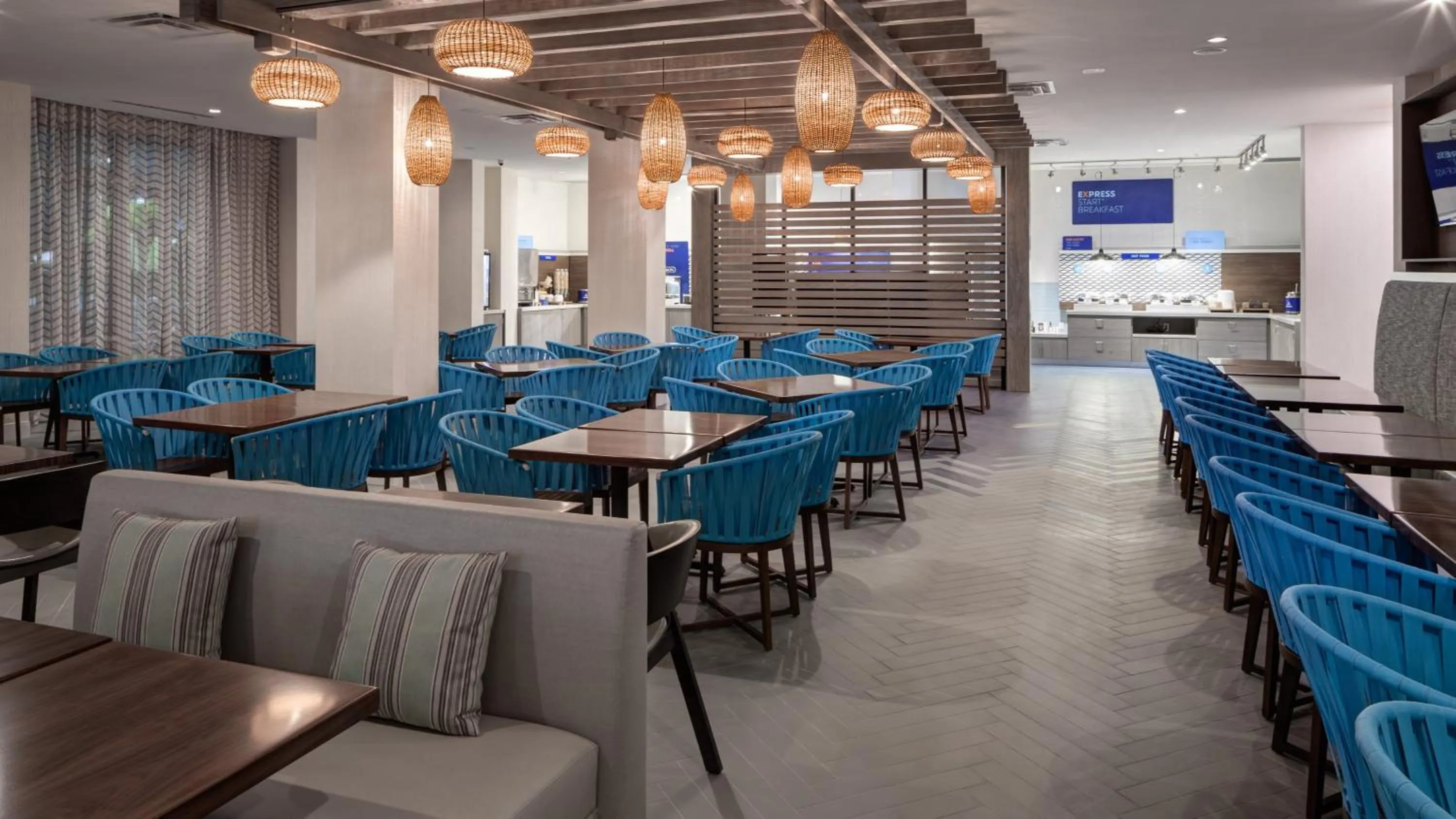 Breakfast in Holiday Inn Express & Suites Orlando At SeaWorld by IHG - With Free Shuttle Service to SeaWorld Parks