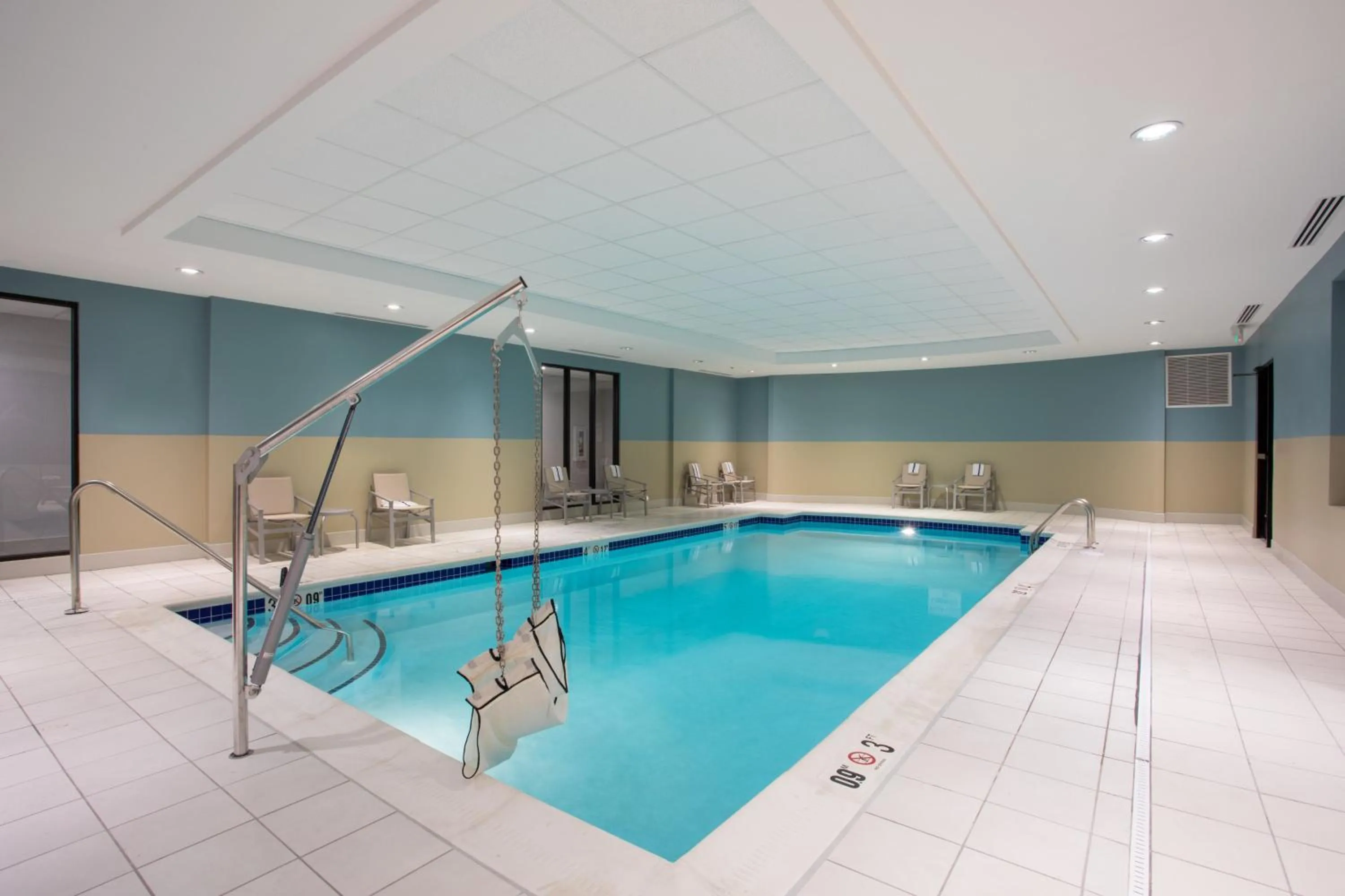 Swimming pool in Holiday Inn Express & Suites Owings Mills-Baltimore Area by IHG