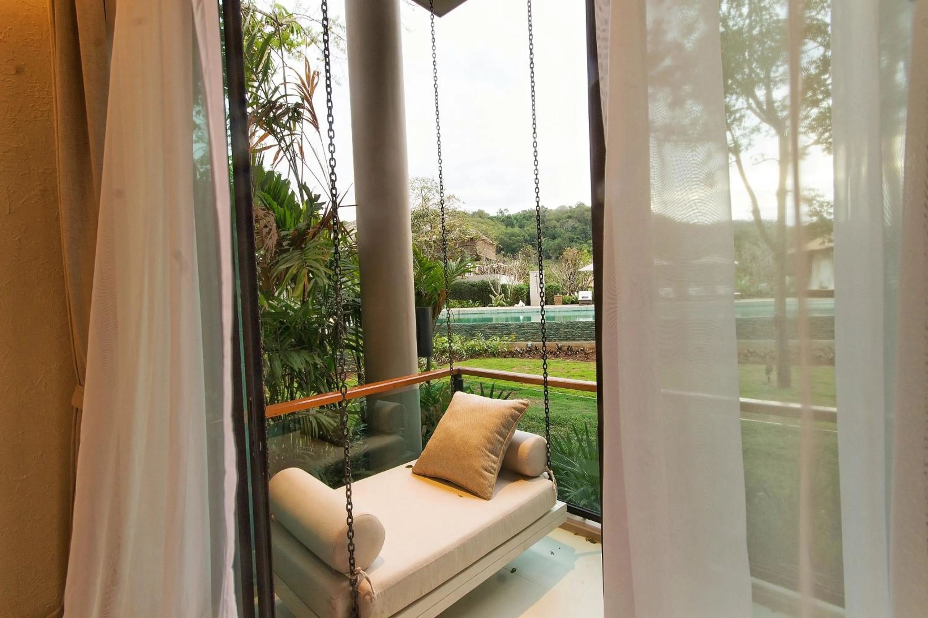 Garden view in The Series Resort Khaoyai