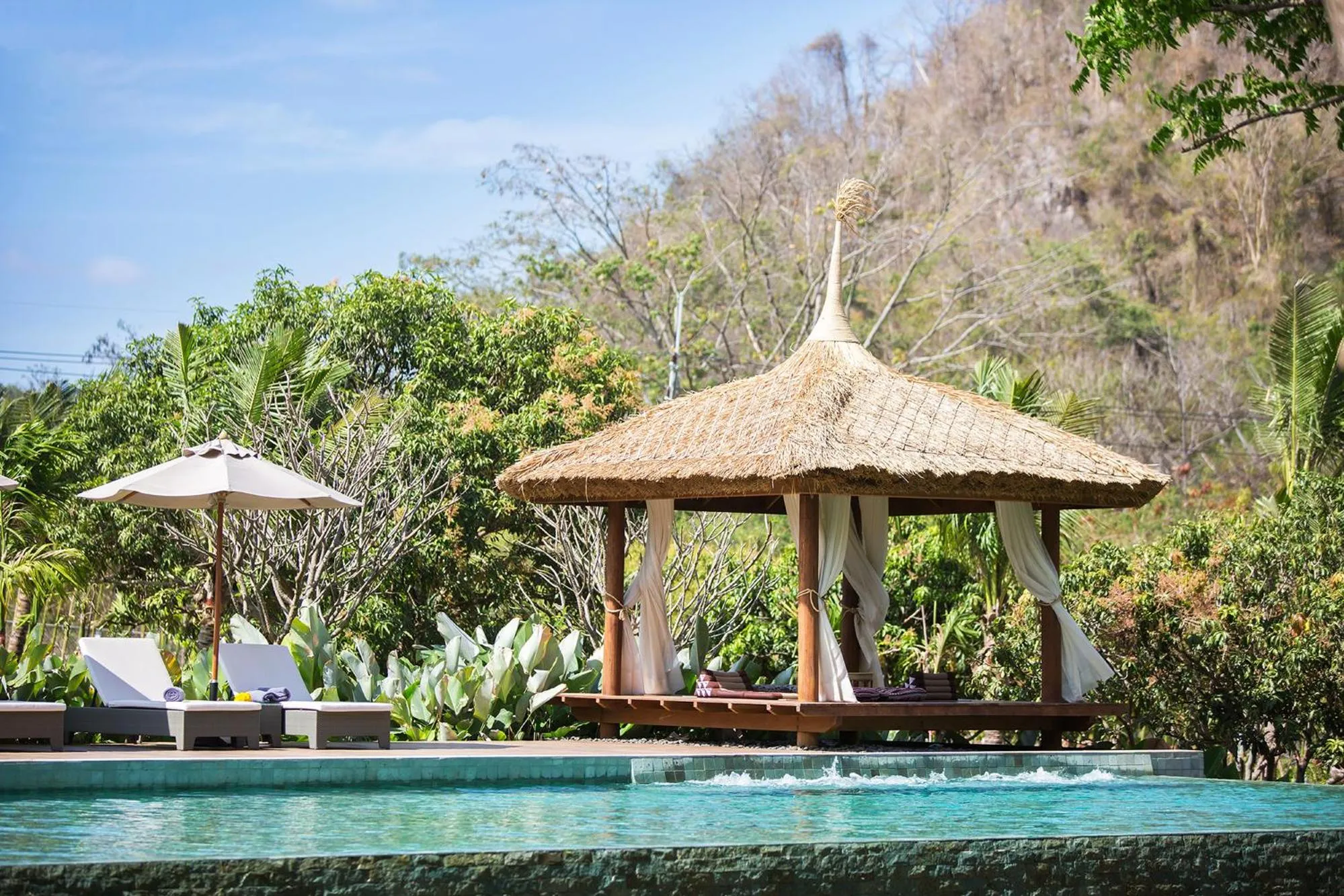 Swimming pool in The Series Resort Khaoyai