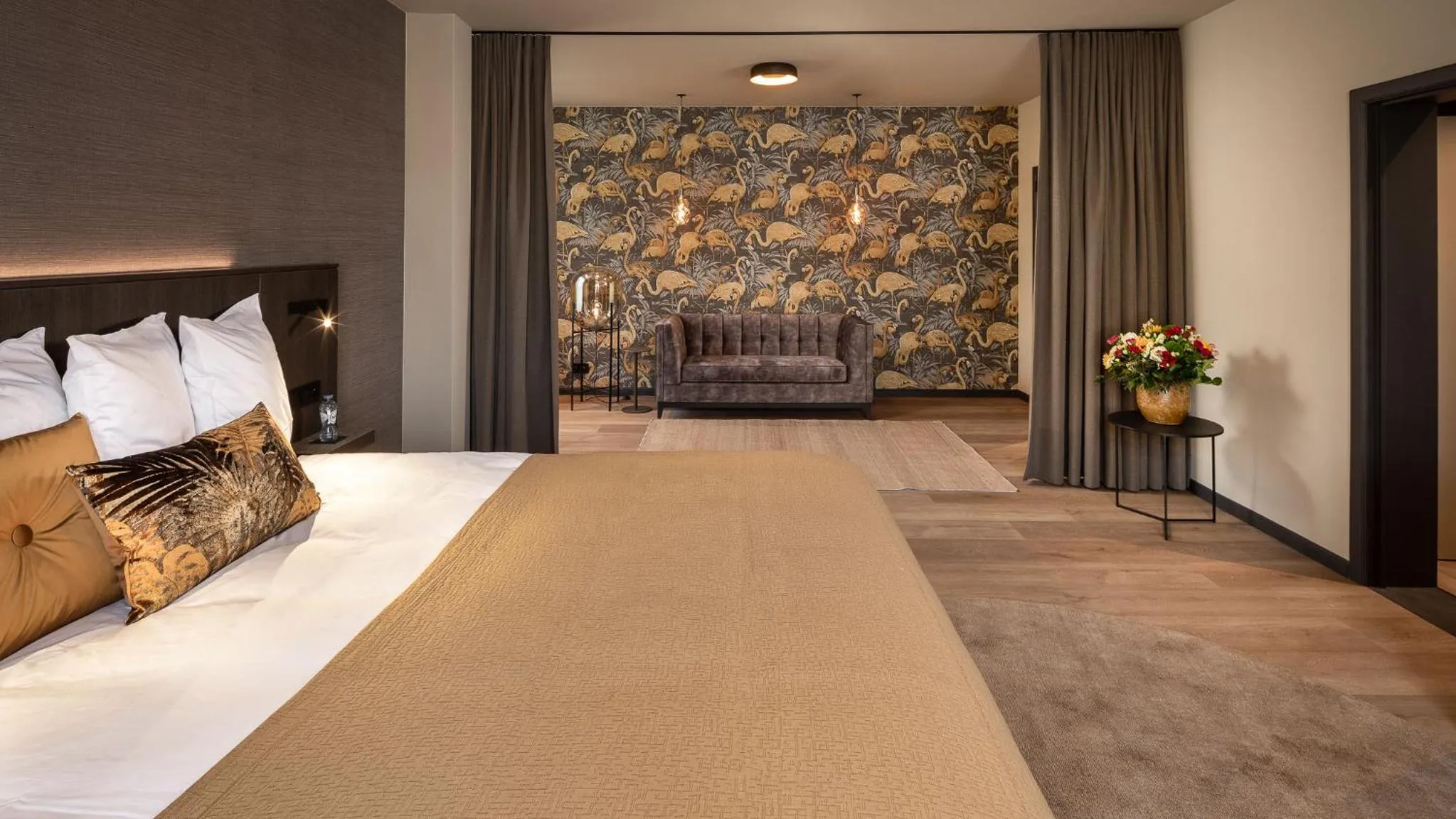 Bedroom, Bed in Hotel Britannia