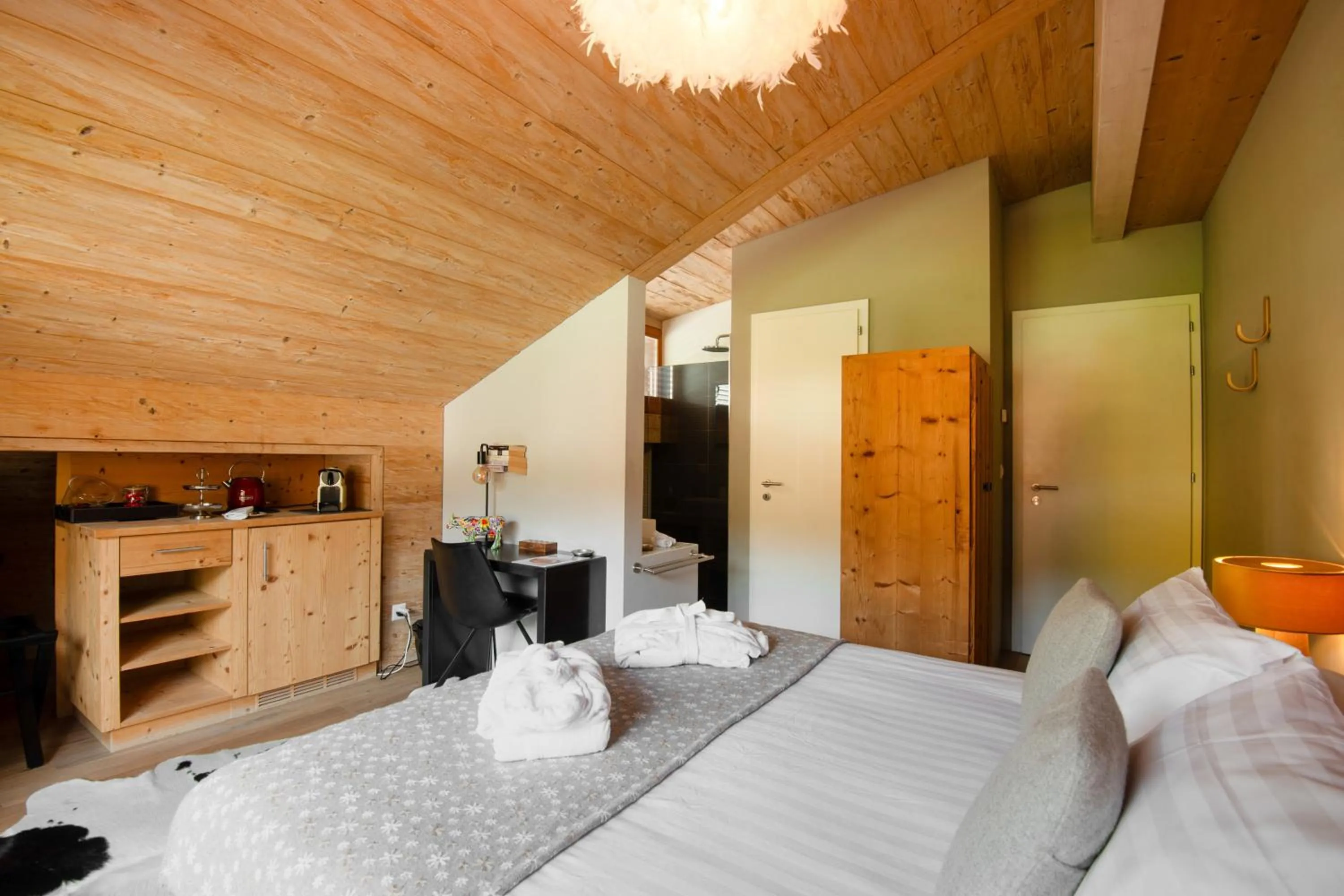 Bed in Les Mazots du Clos