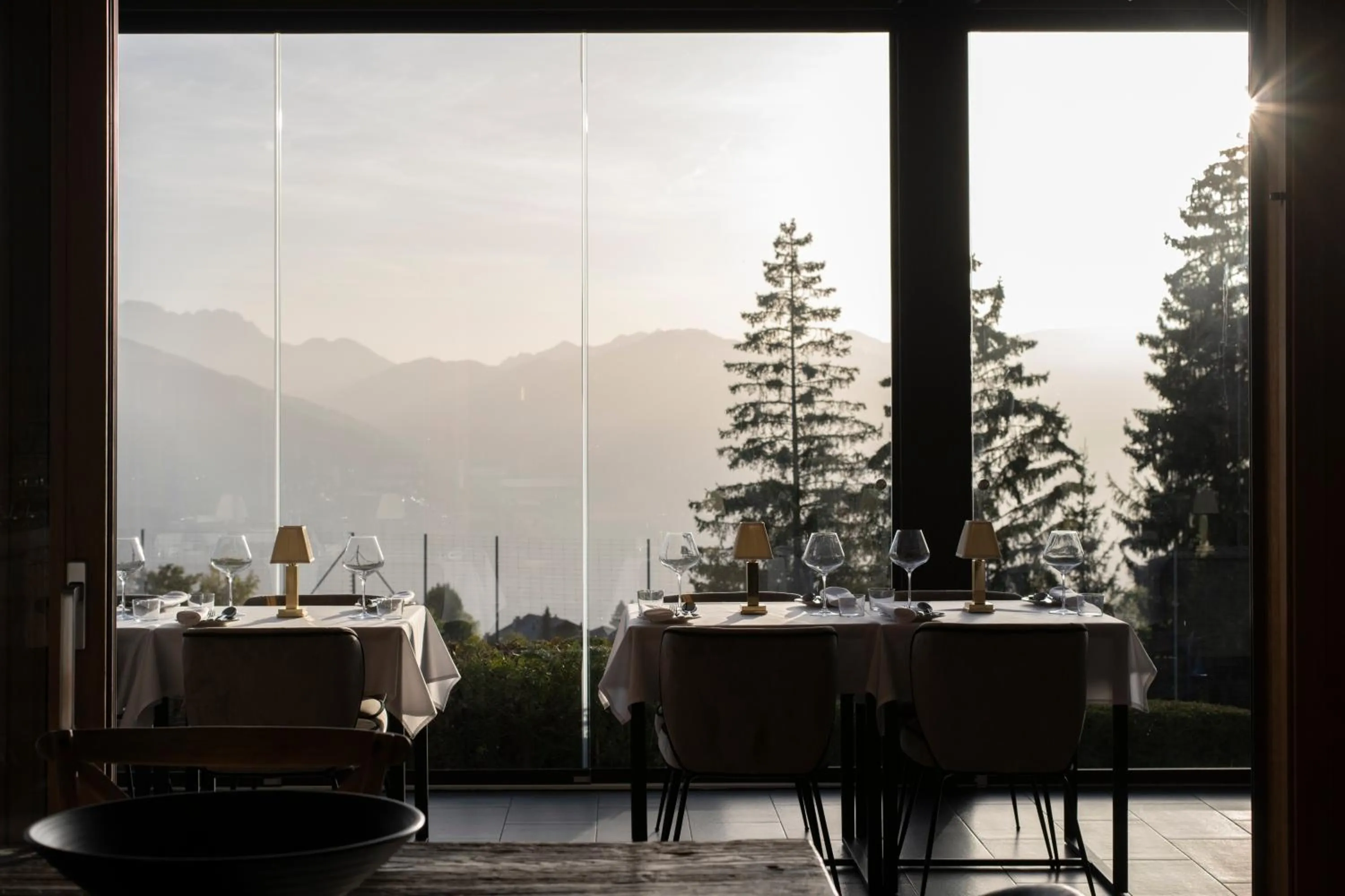 Dining area in Les Mazots du Clos