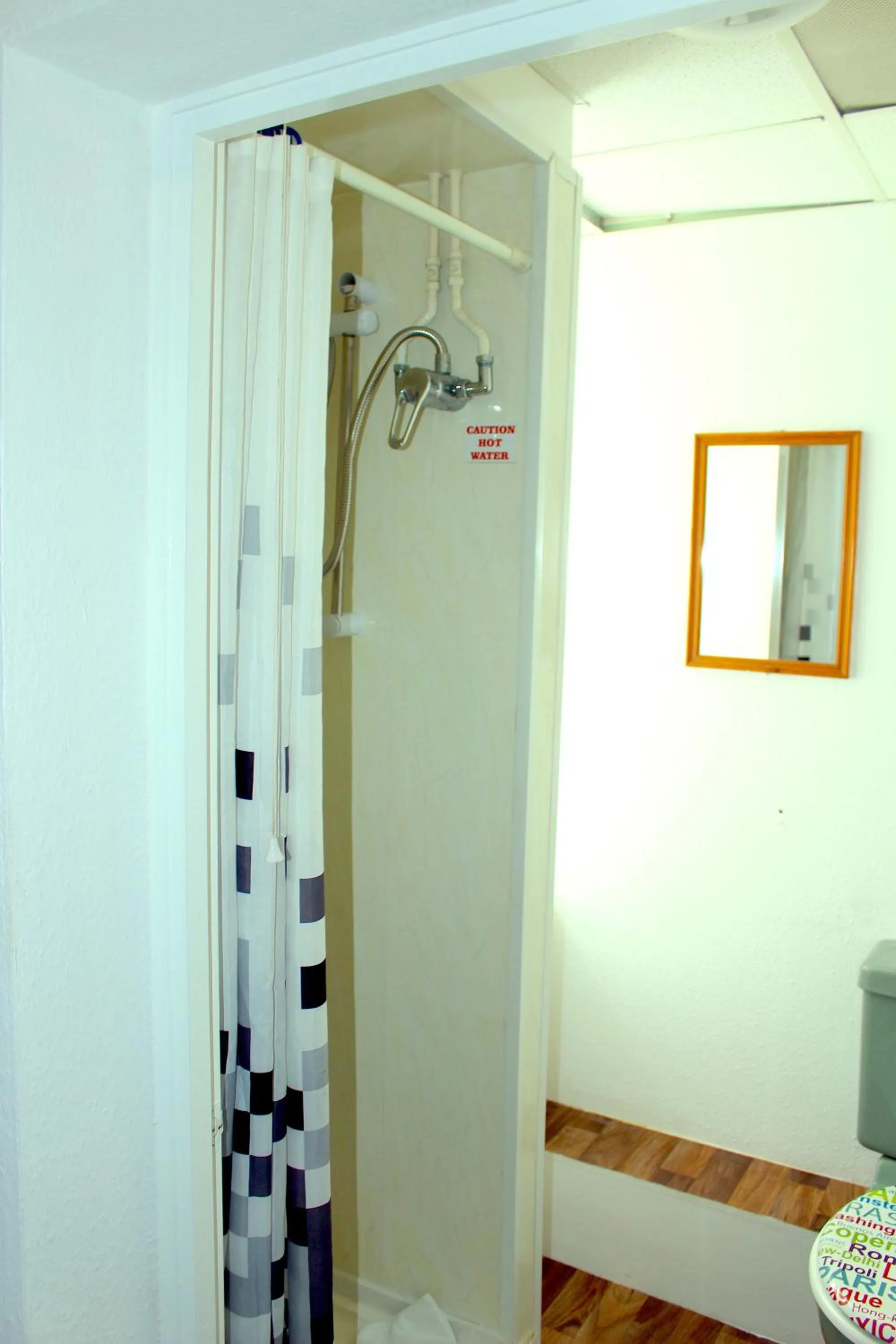 Shower in The Regency Hotel
