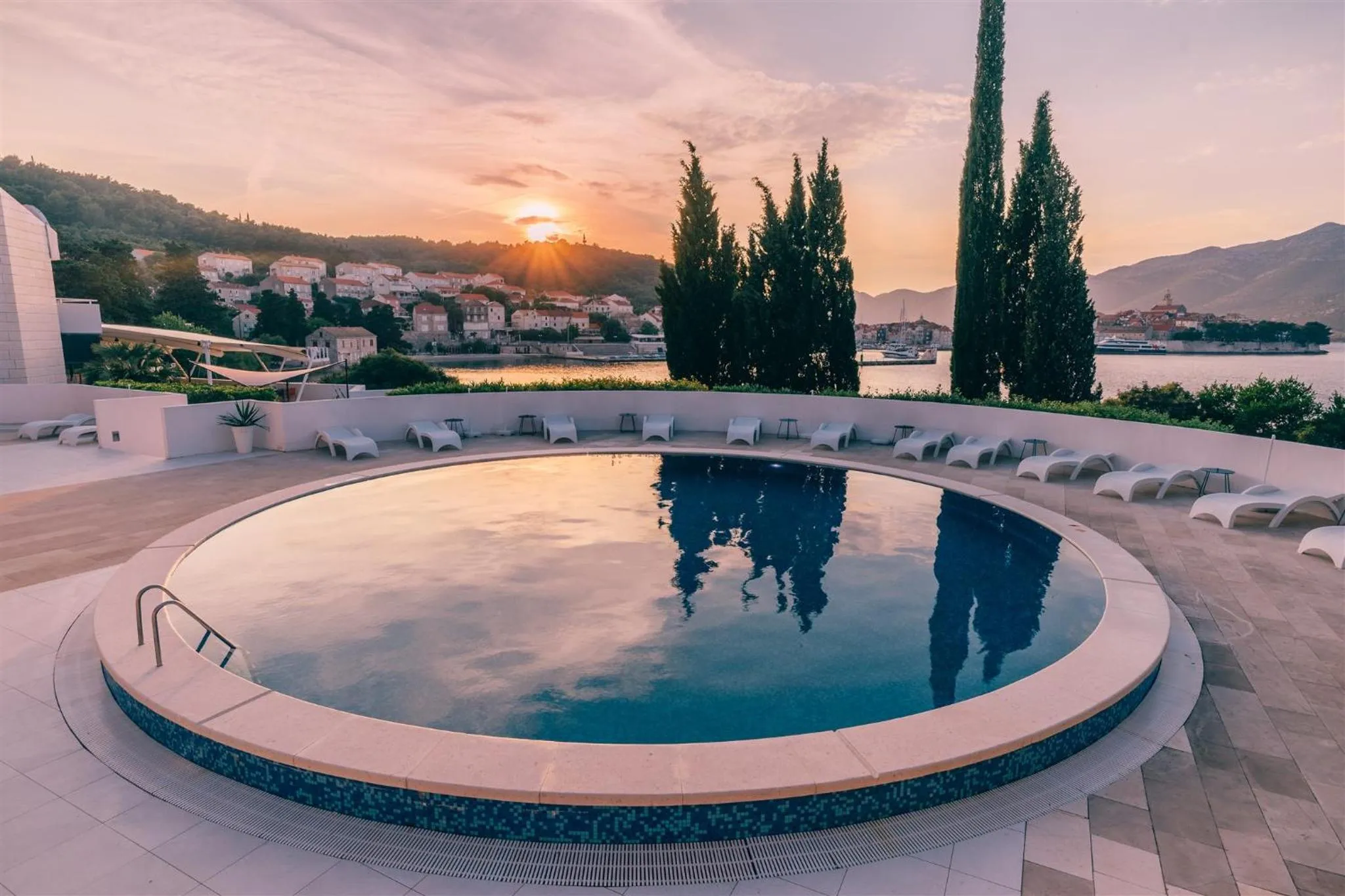 Swimming pool in Aminess Younique Liburna Hotel