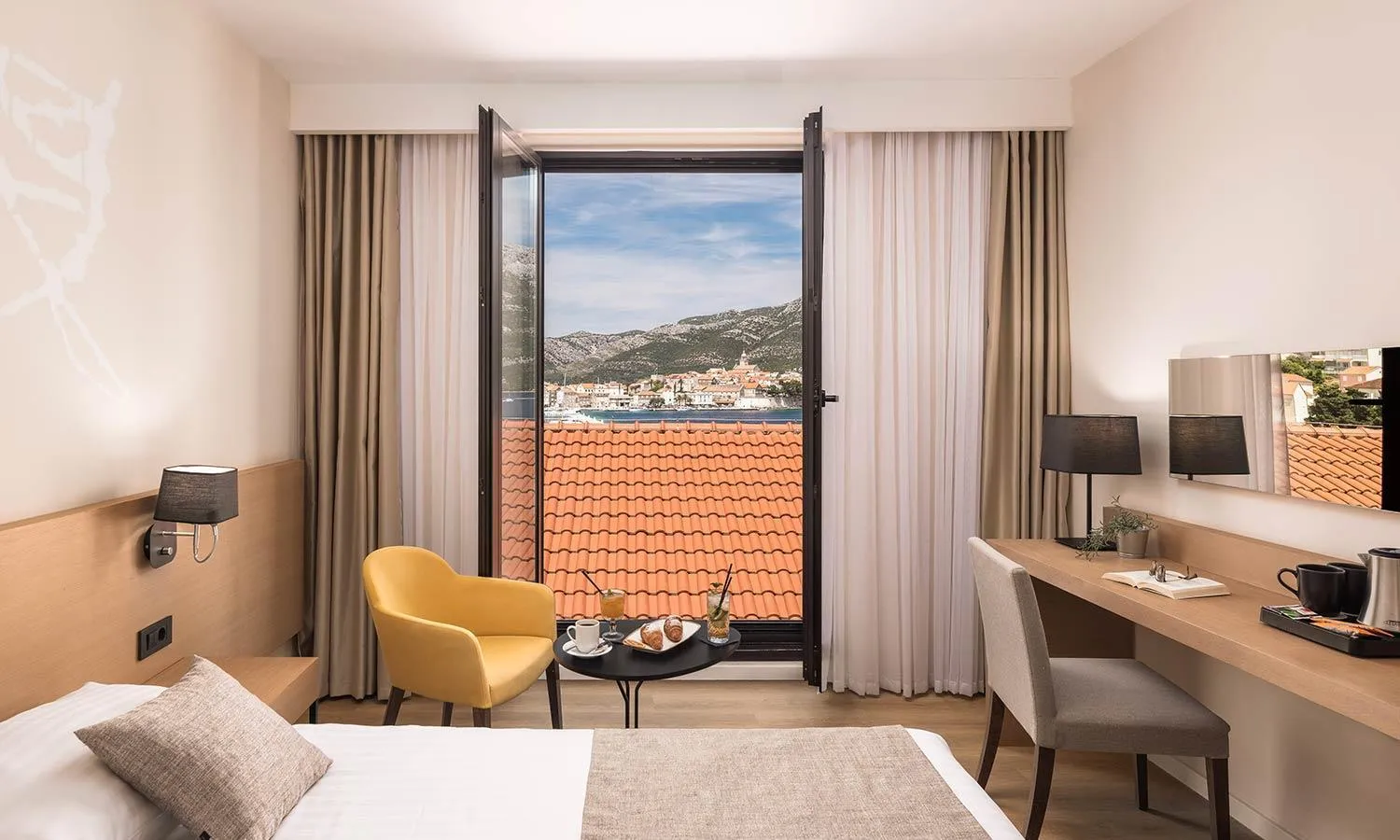 Bed in Aminess Younique Liburna Hotel