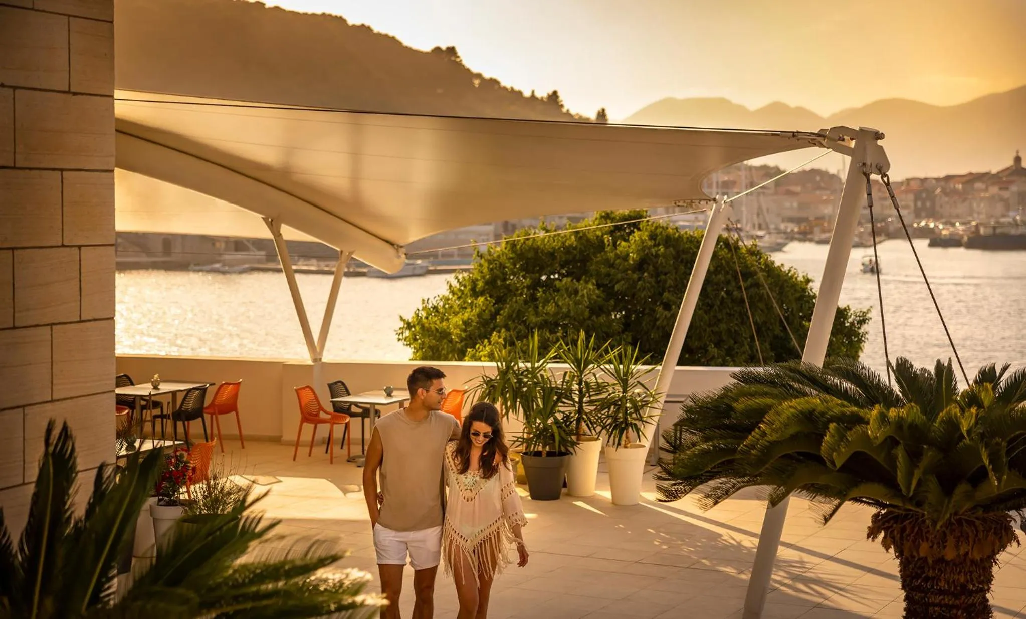 Restaurant/places to eat in Aminess Younique Liburna Hotel