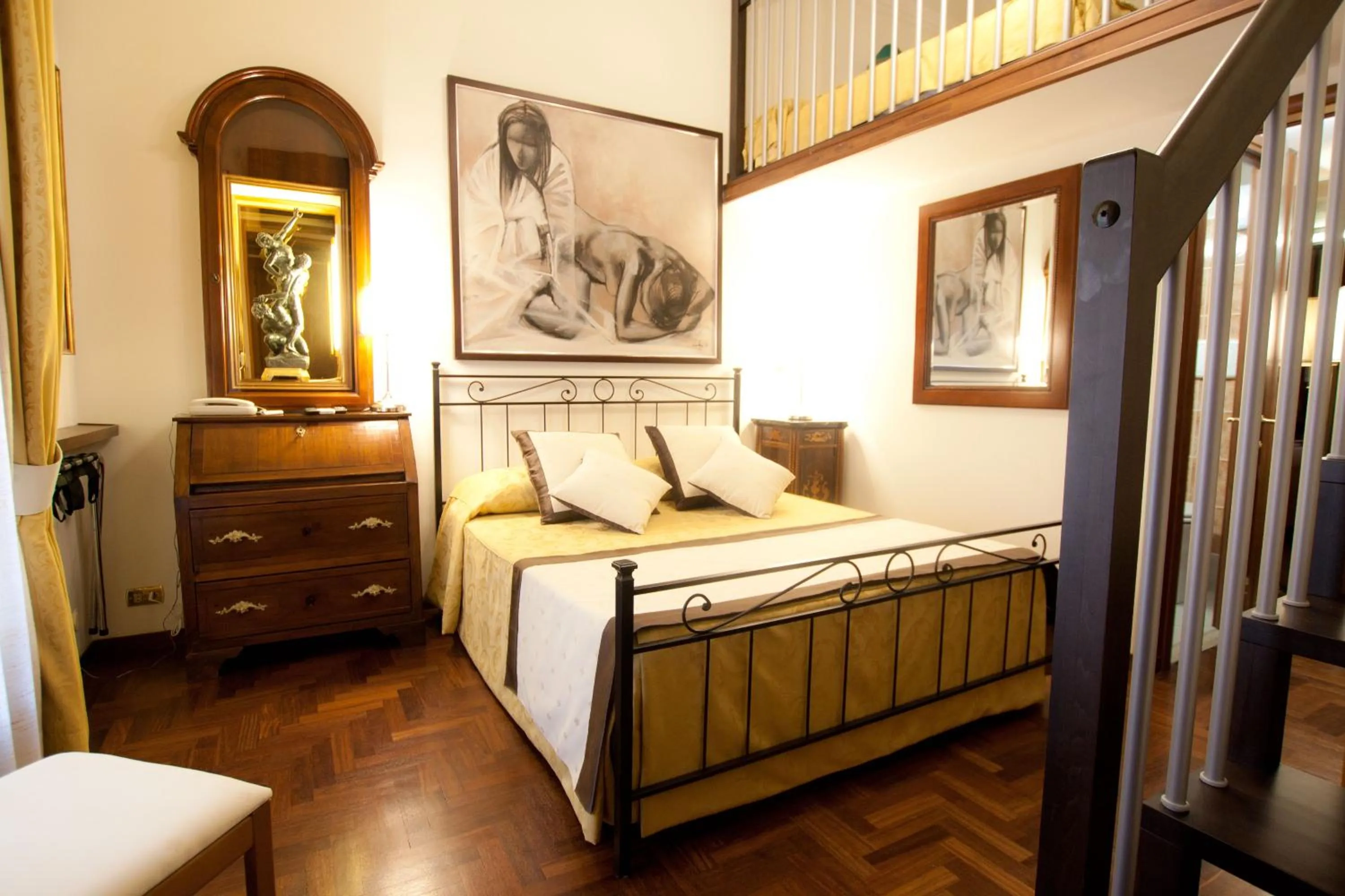 Photo of the whole room, Bed in Guesthouse Borromeo Roma
