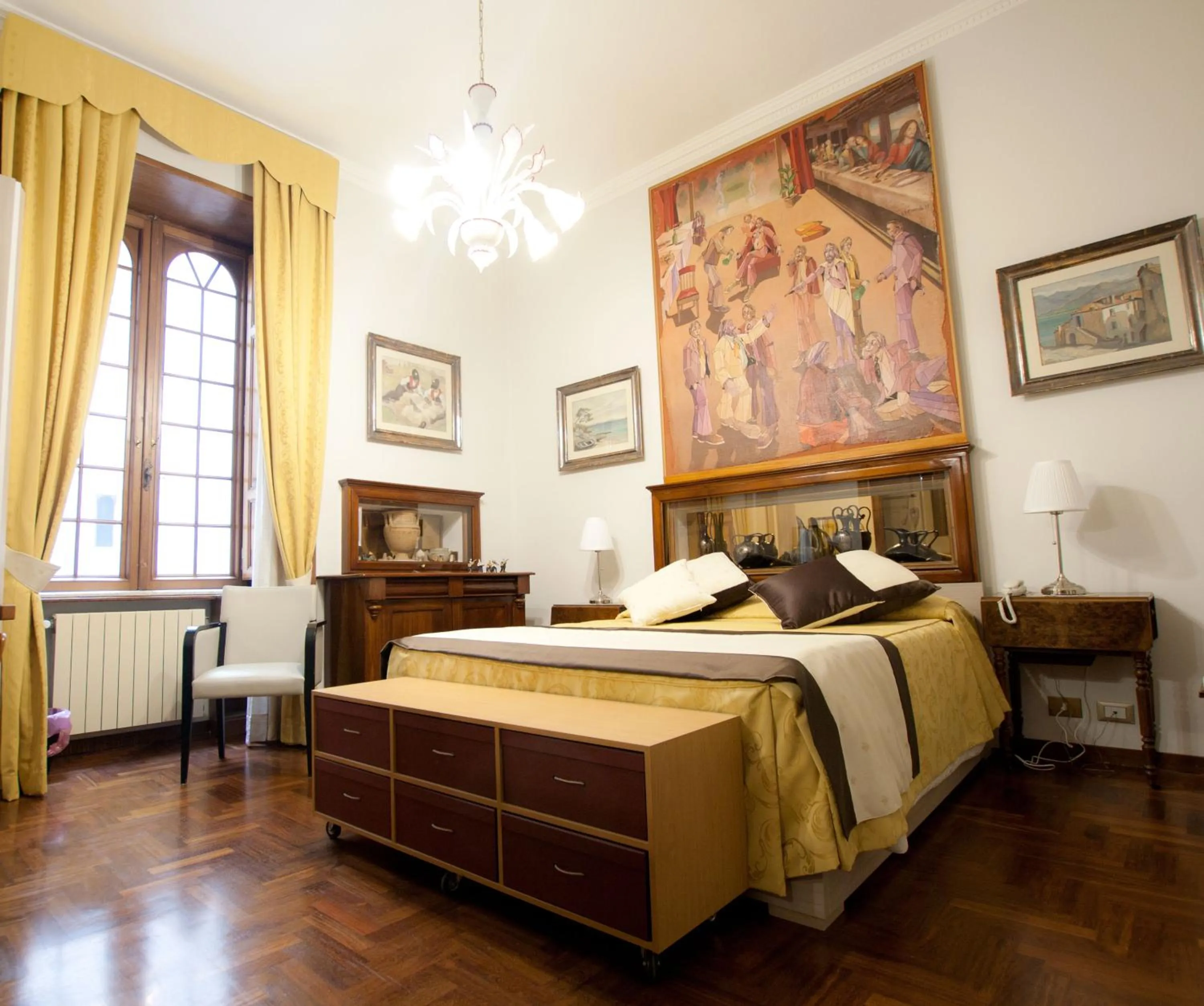 Photo of the whole room, Bed in Guesthouse Borromeo Roma