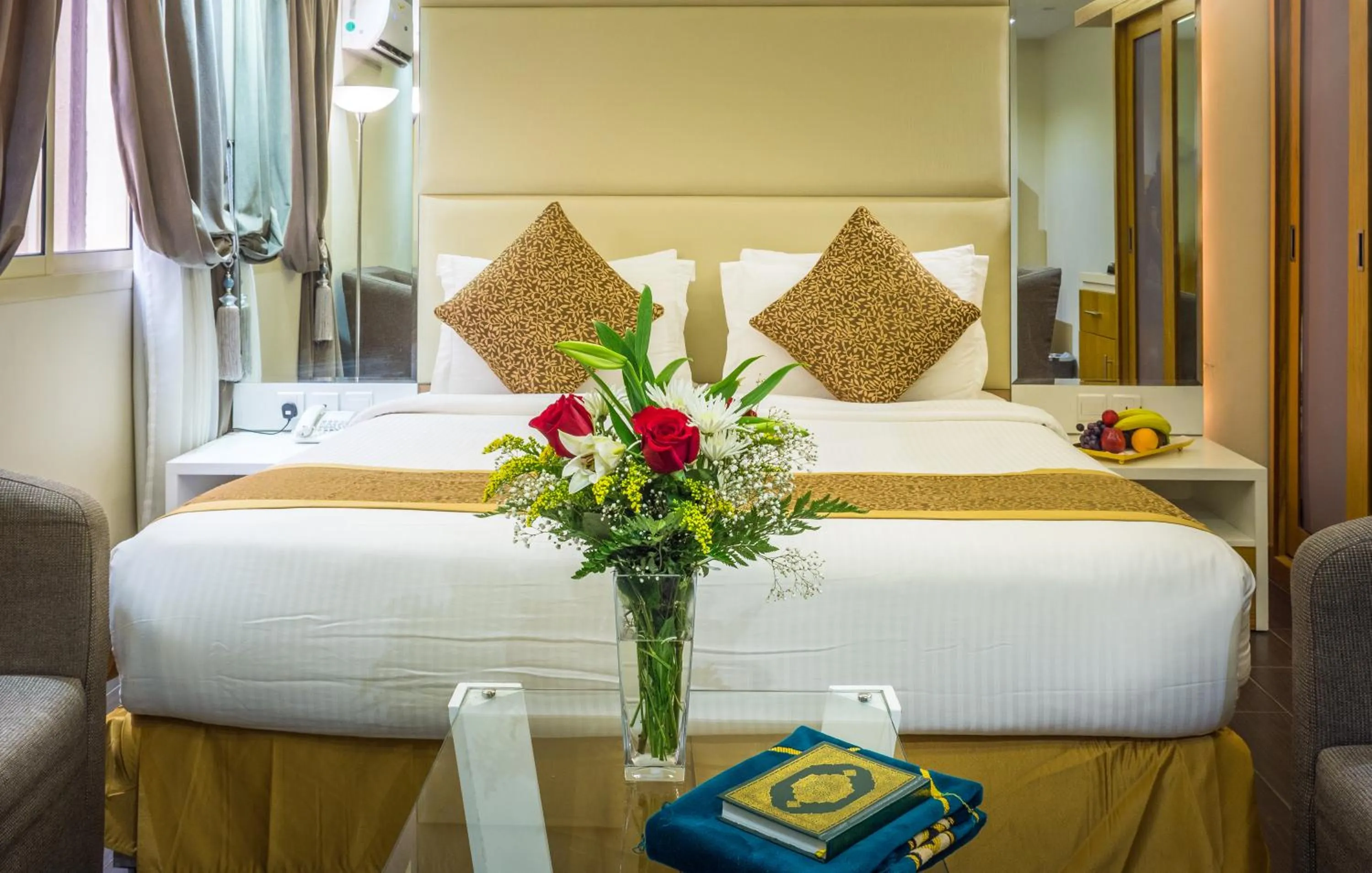 Bedroom, Bed in Al Muahidb Residence Al Takhasossi 4