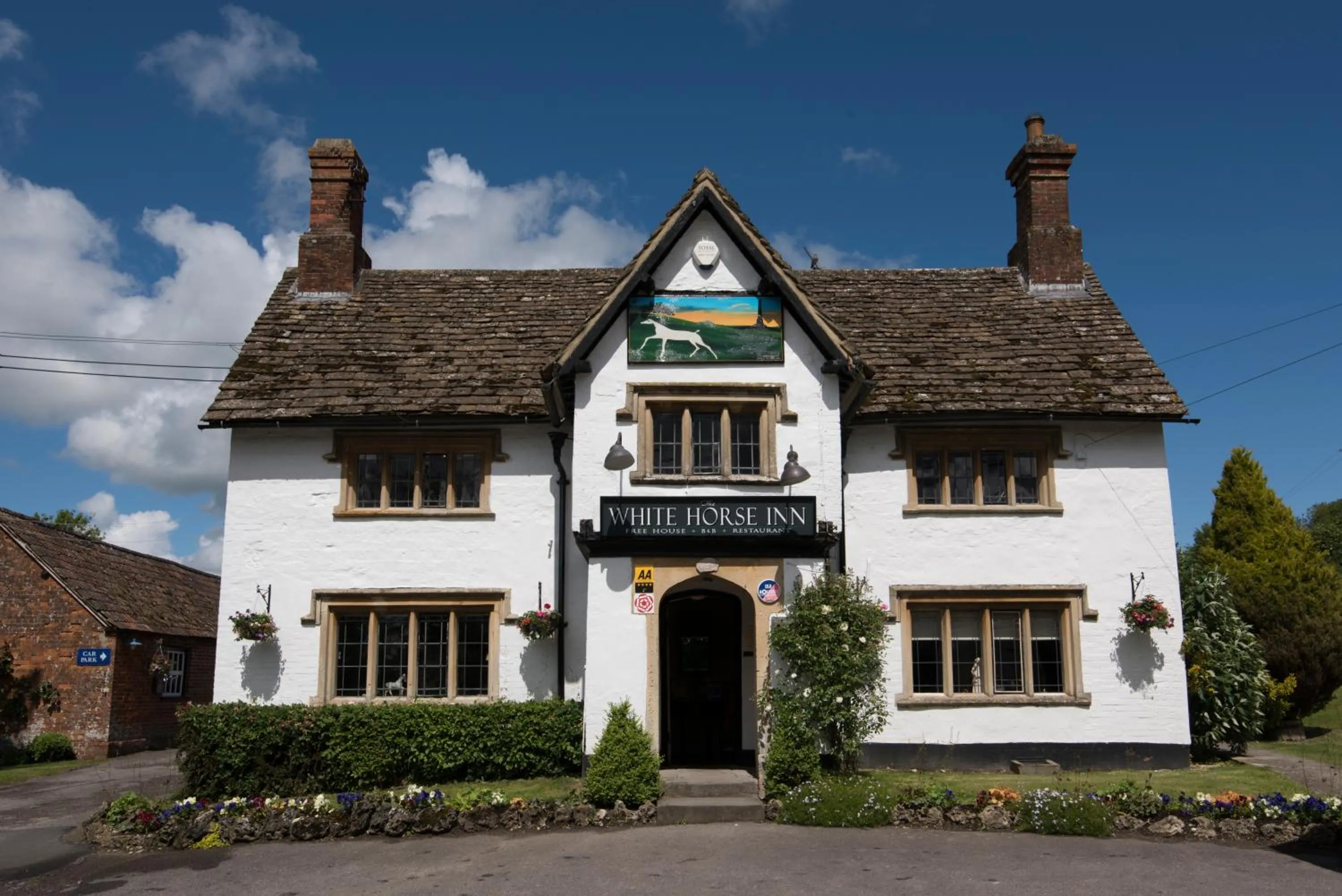 Property building in The White Horse Inn