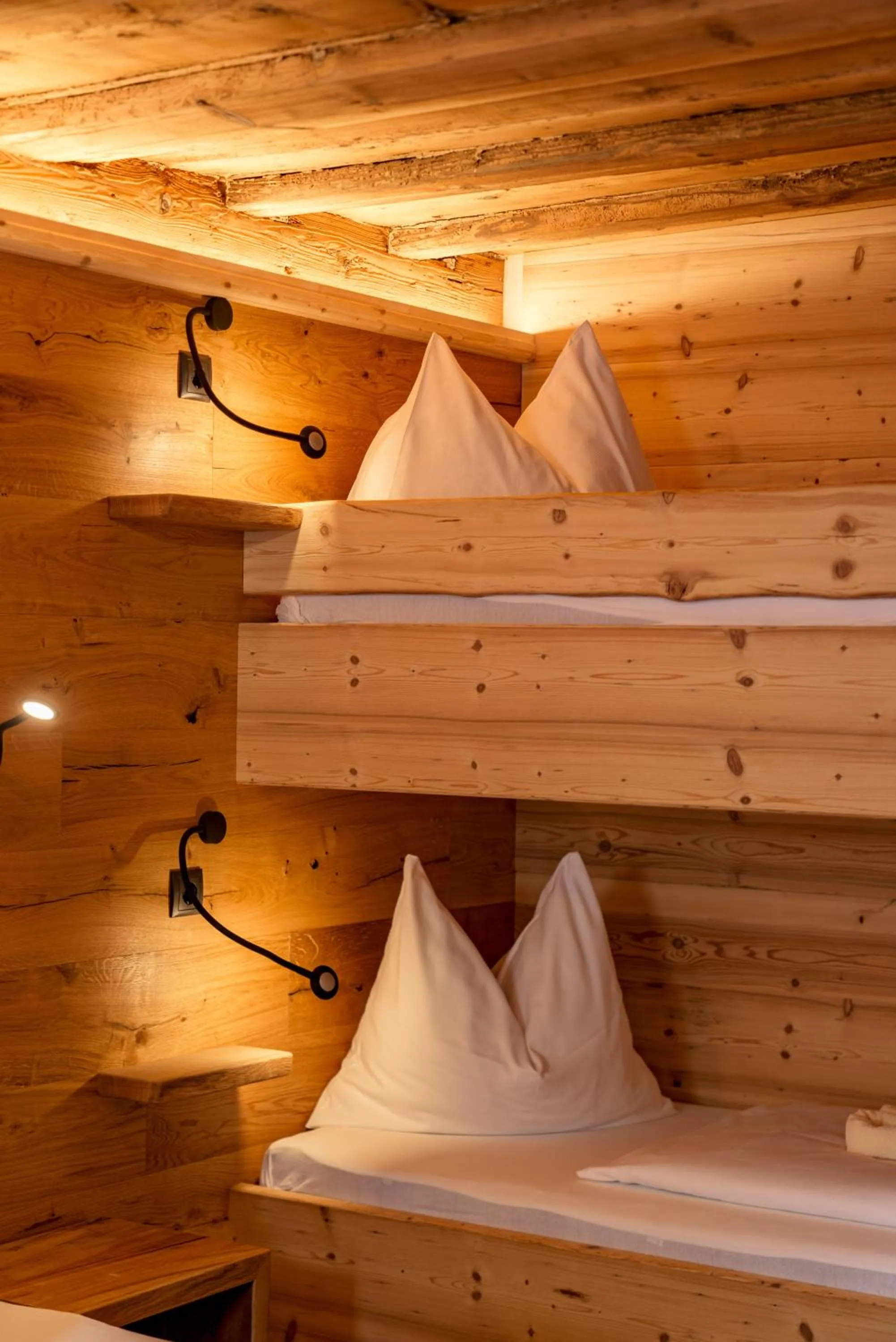 Bed in Das kleine Bio Hotel Tiefenbach