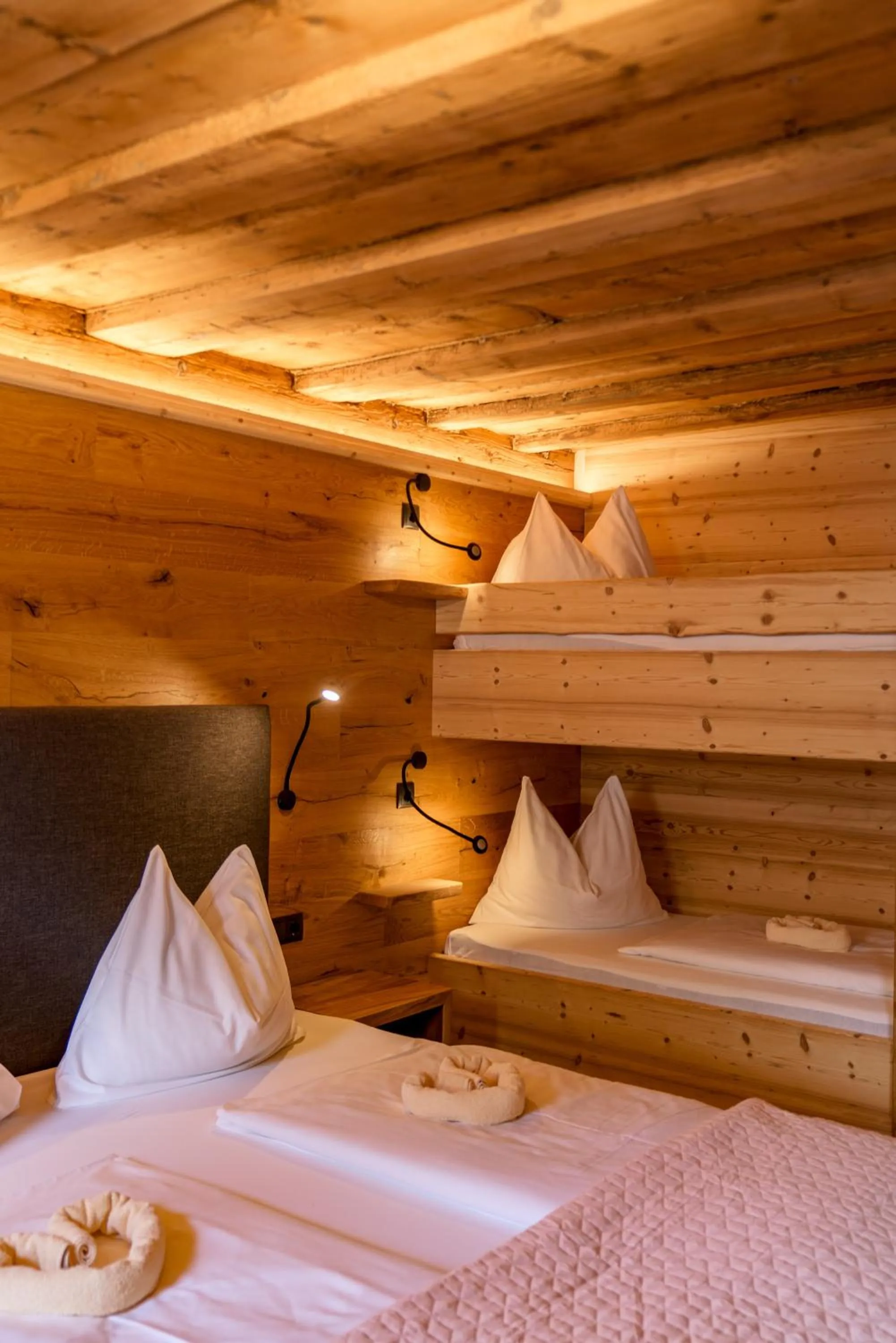 Bed in Das kleine Bio Hotel Tiefenbach