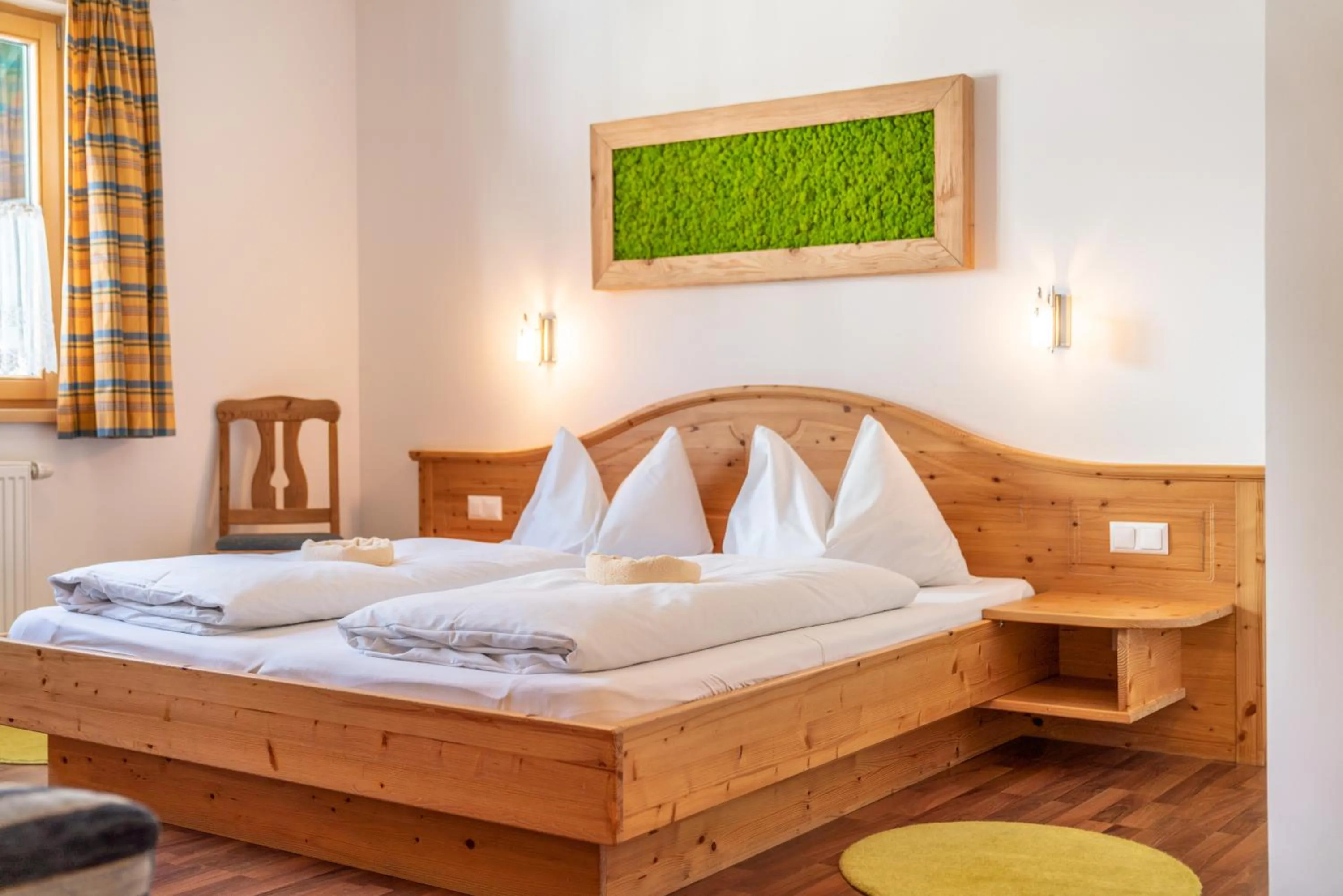 Bed in Das kleine Bio Hotel Tiefenbach