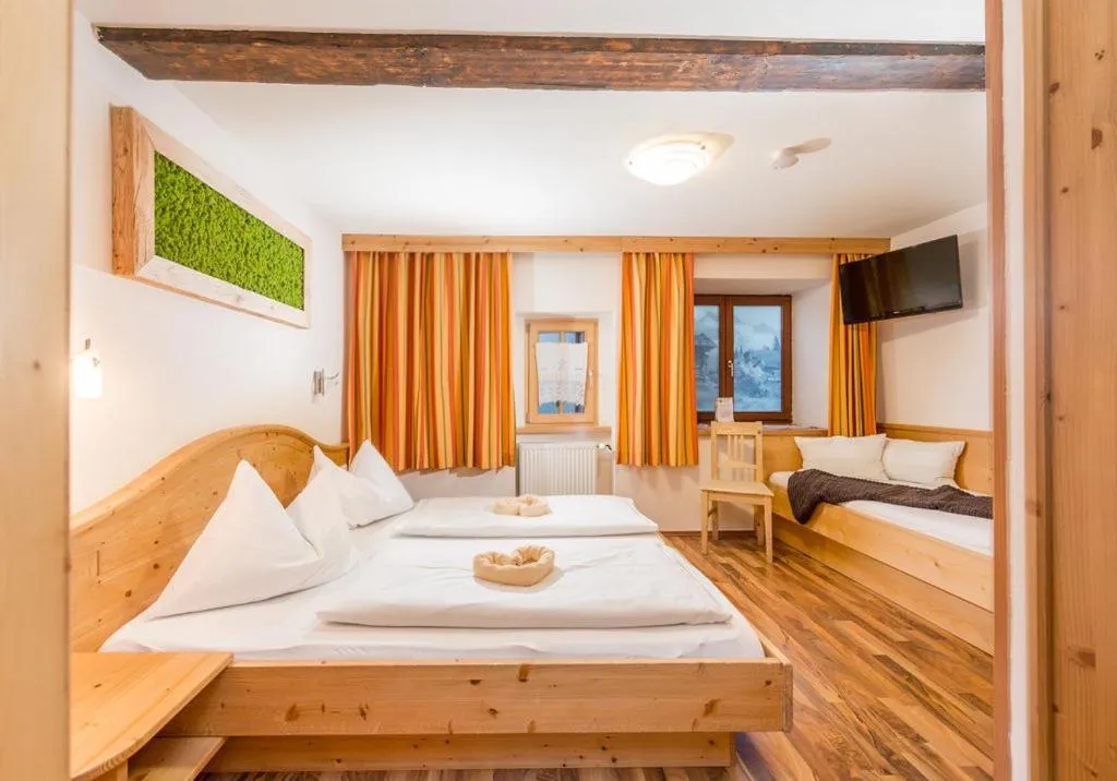 Bed in Das kleine Bio Hotel Tiefenbach