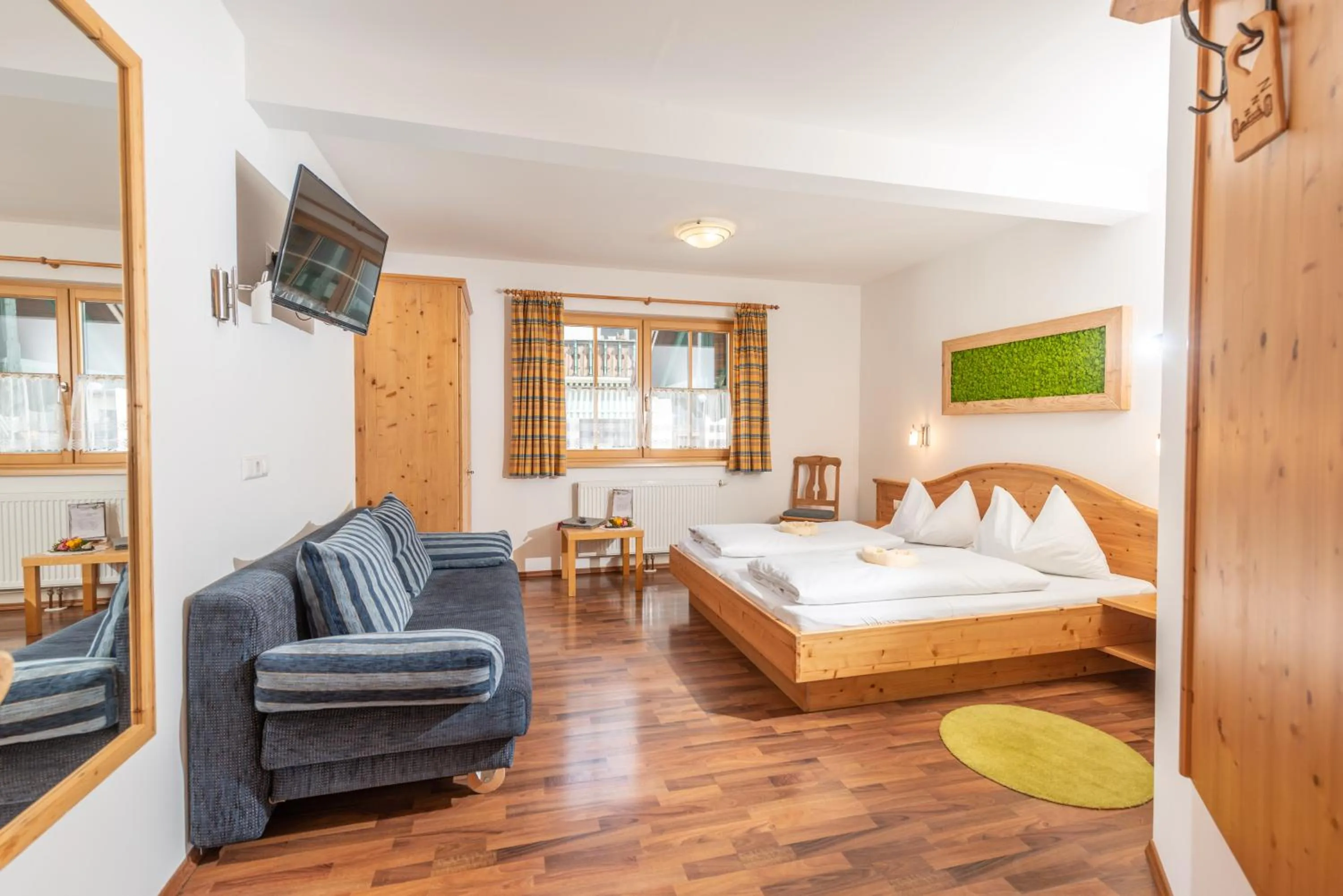 Bed in Das kleine Bio Hotel Tiefenbach