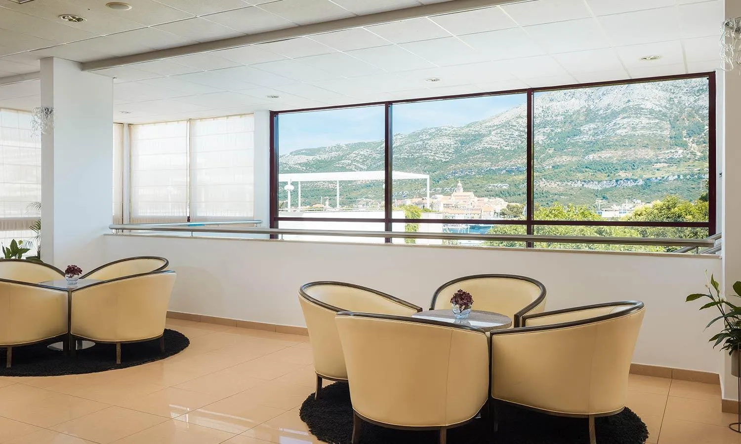 Seating area in Marko Polo Maradiso Hotel by Aminess