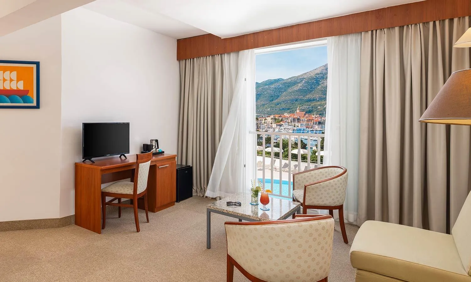 Mountain view in Marko Polo Maradiso Hotel by Aminess