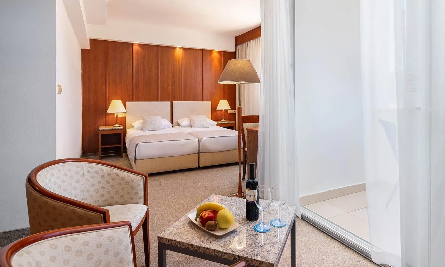 Bed in Marko Polo Maradiso Hotel by Aminess