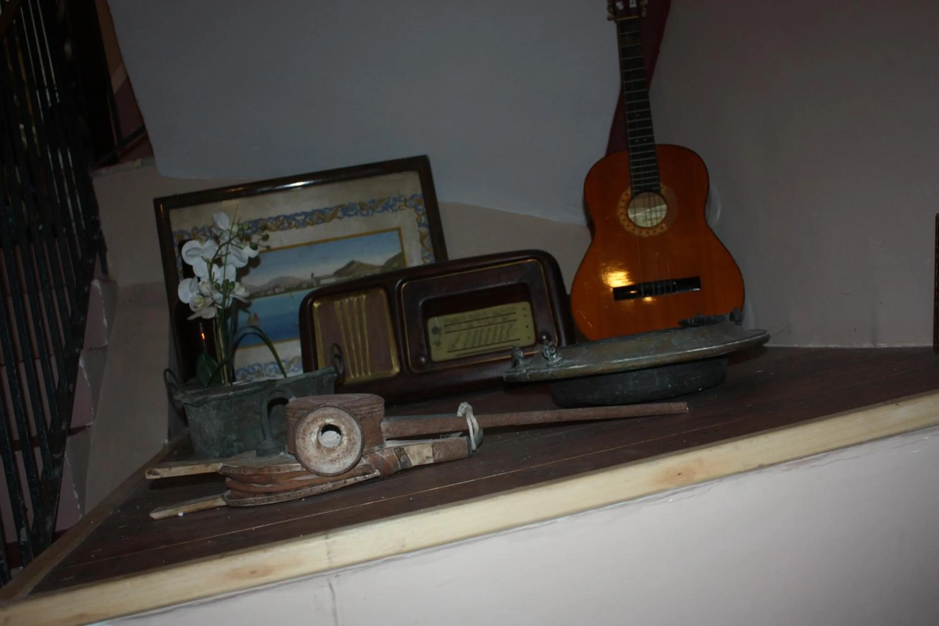 Inner courtyard view in L'Antica Caiatia