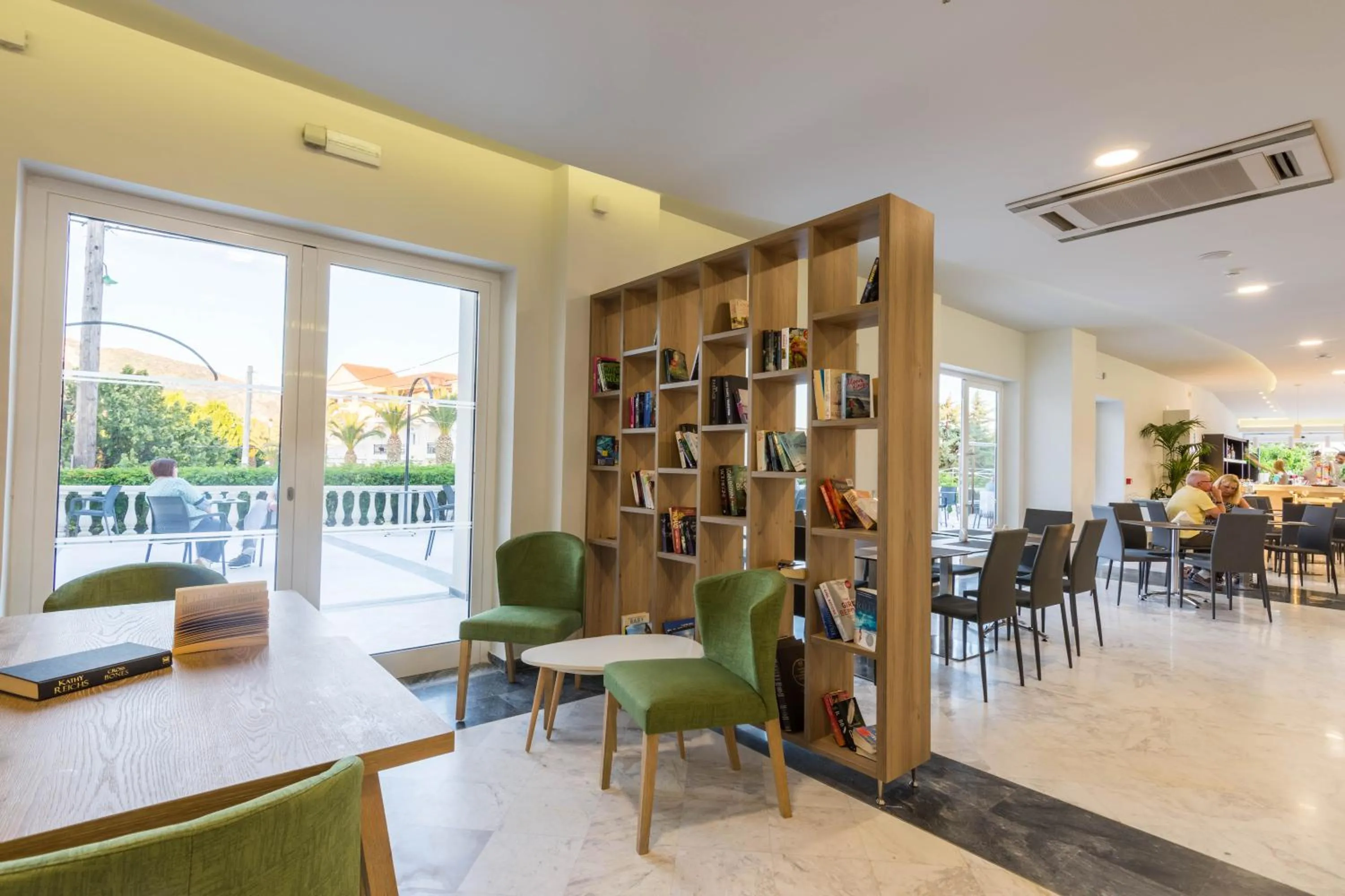Library in Exotica Hotel & Spa by Zante Plaza