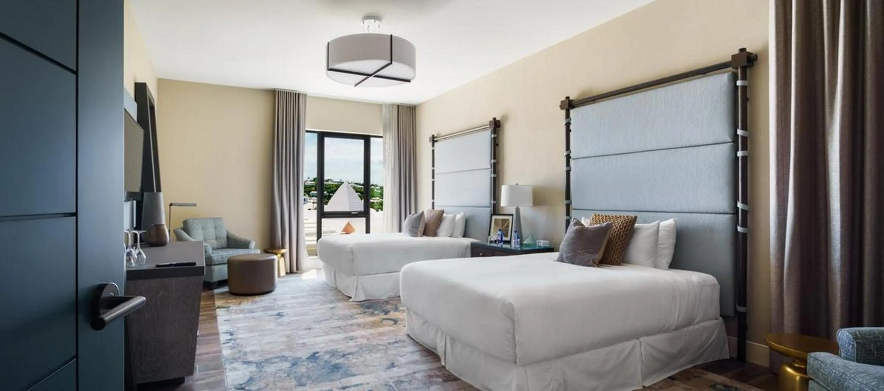 Bedroom in The Loren at Pink Beach