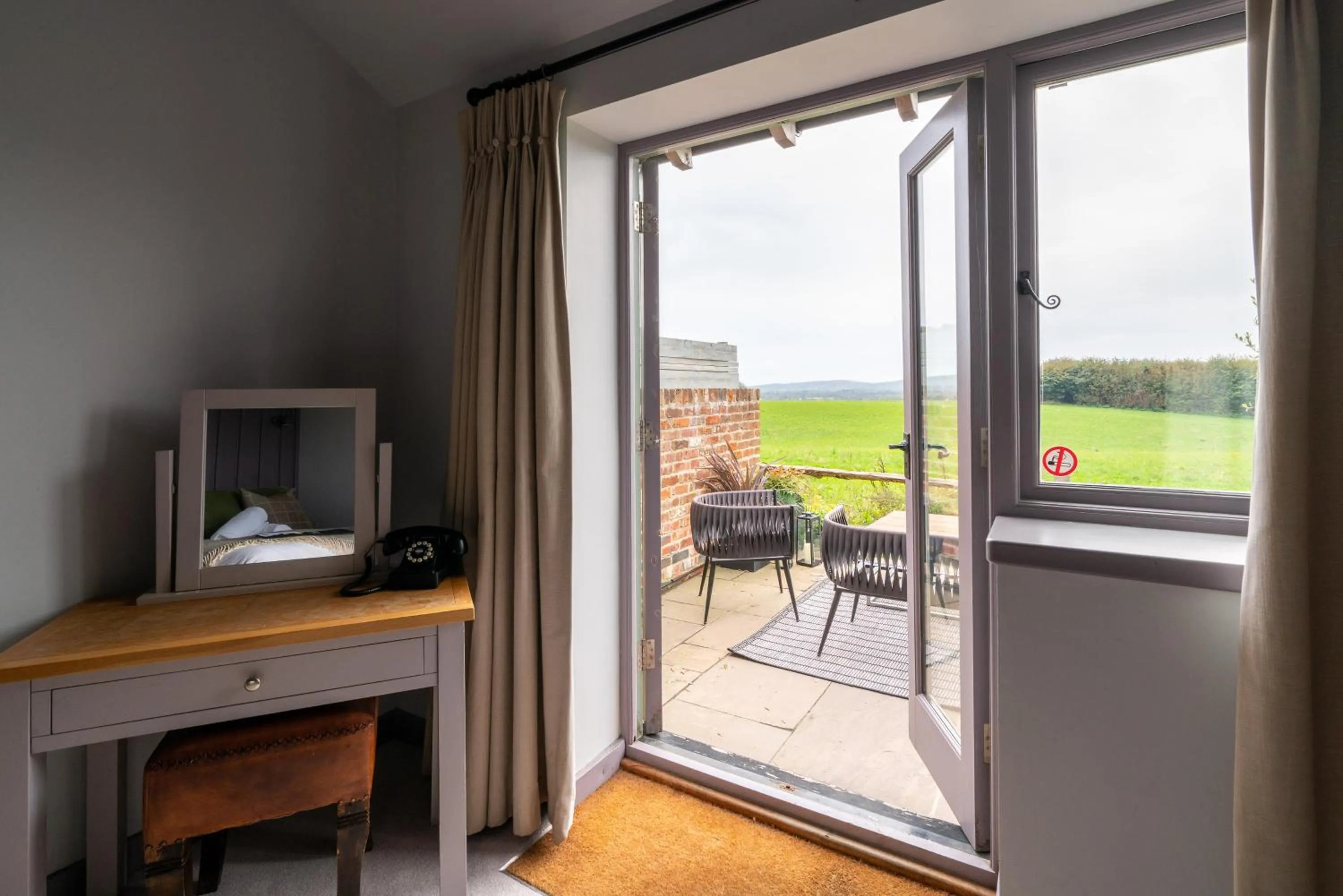 Patio in The Welldiggers Arms