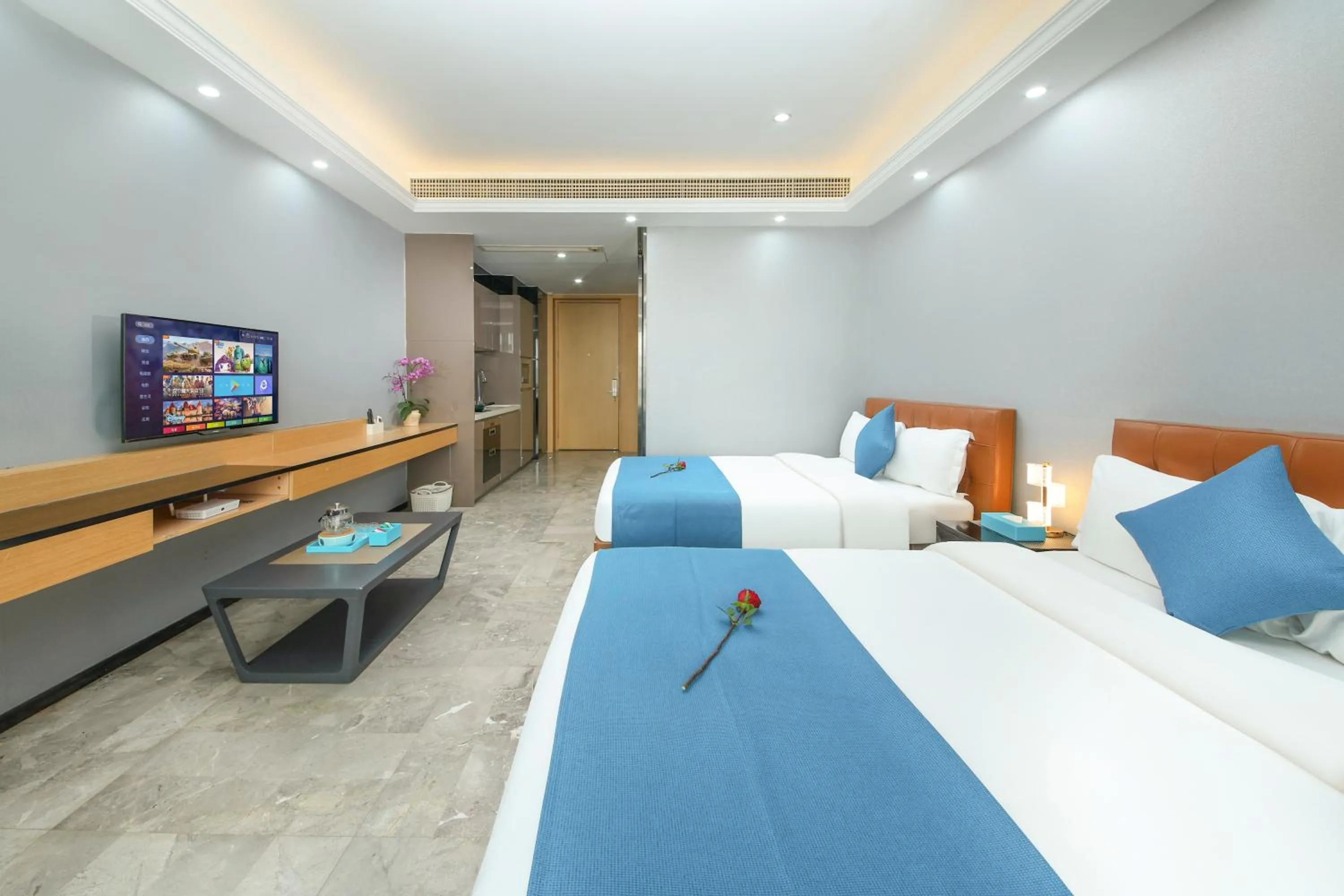 Photo of the whole room in Pengman Beijing Road A-mall Apartment