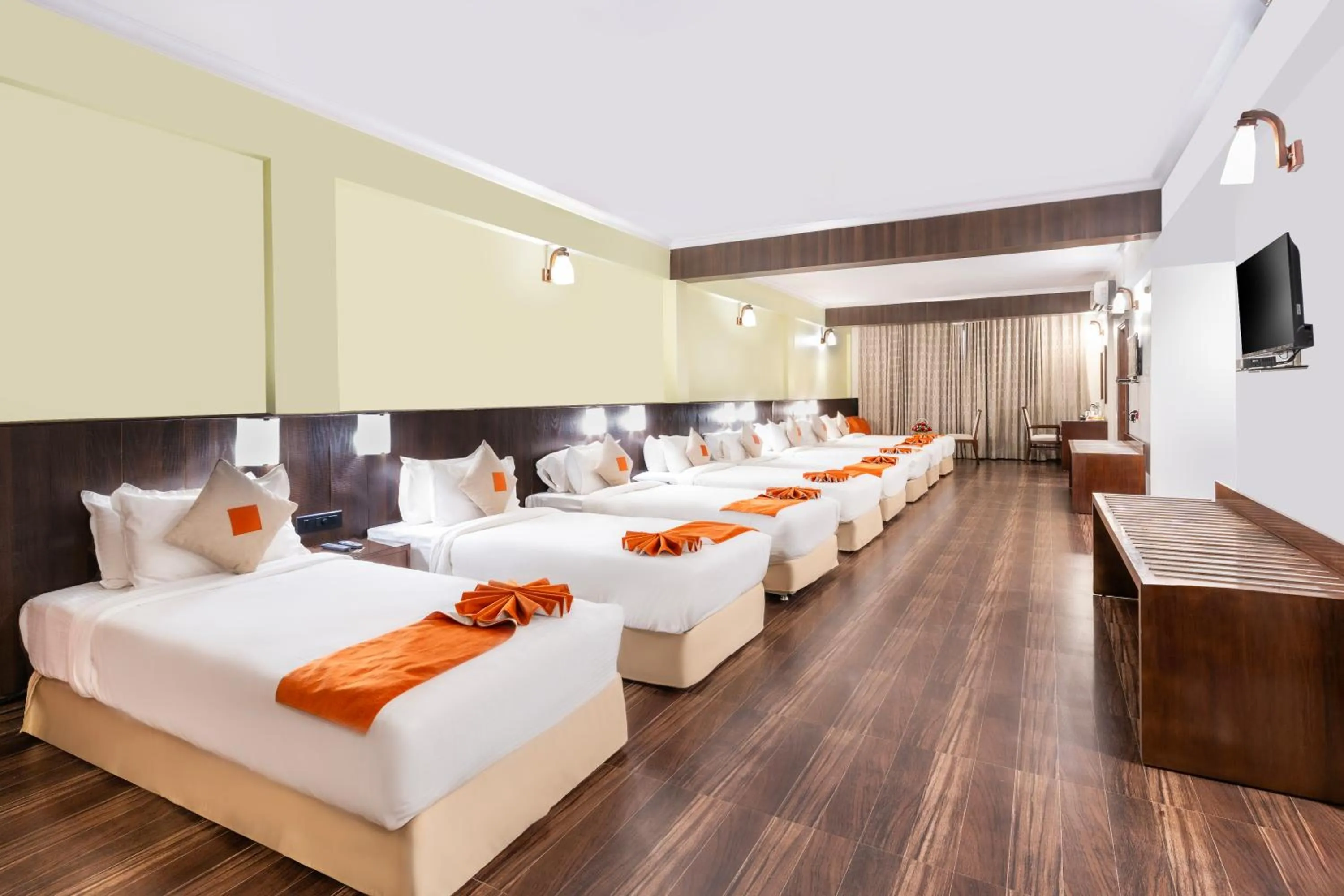 Family, Bed in The Greenfields Resort and Convention