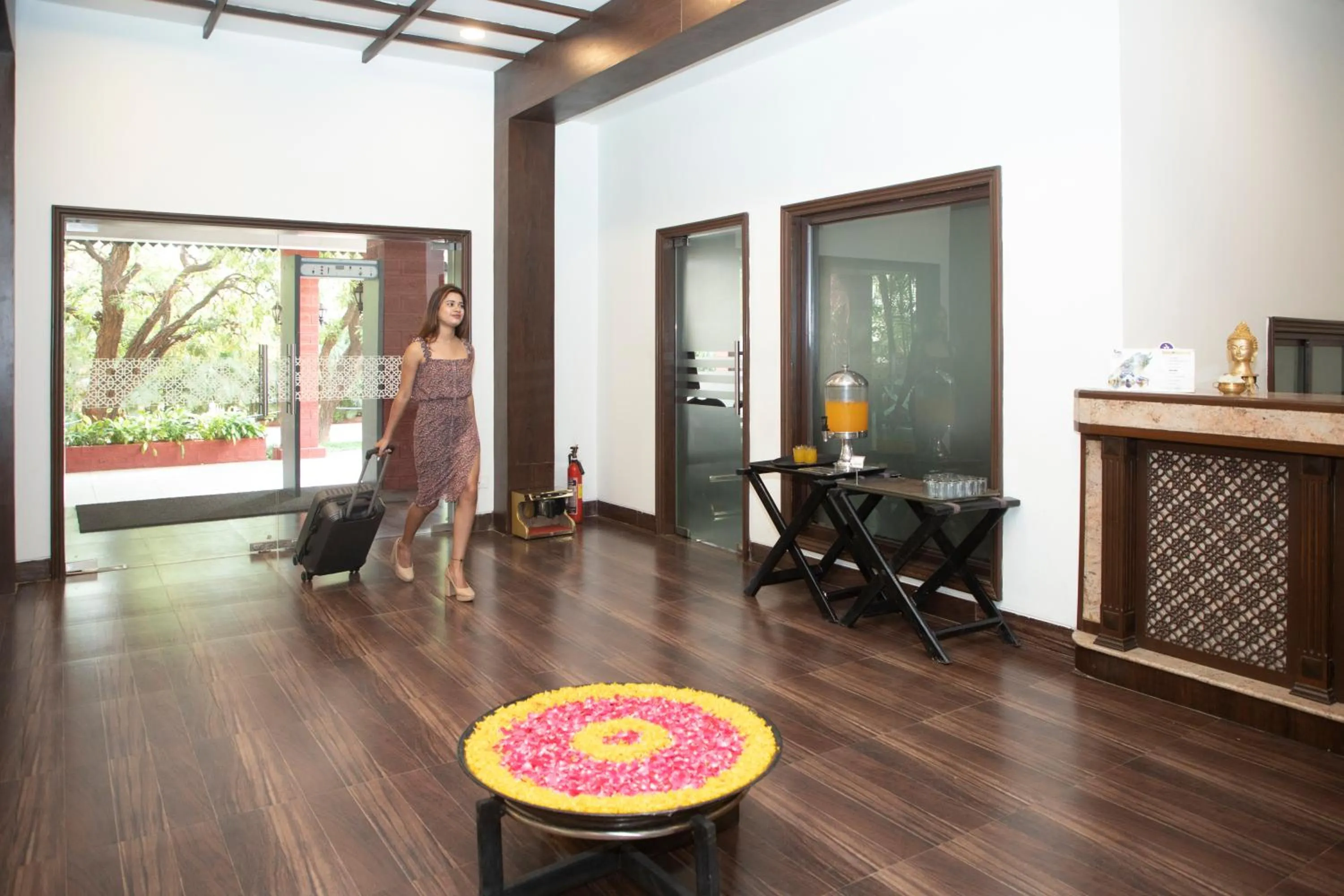 Lobby or reception in The Greenfields Resort and Convention