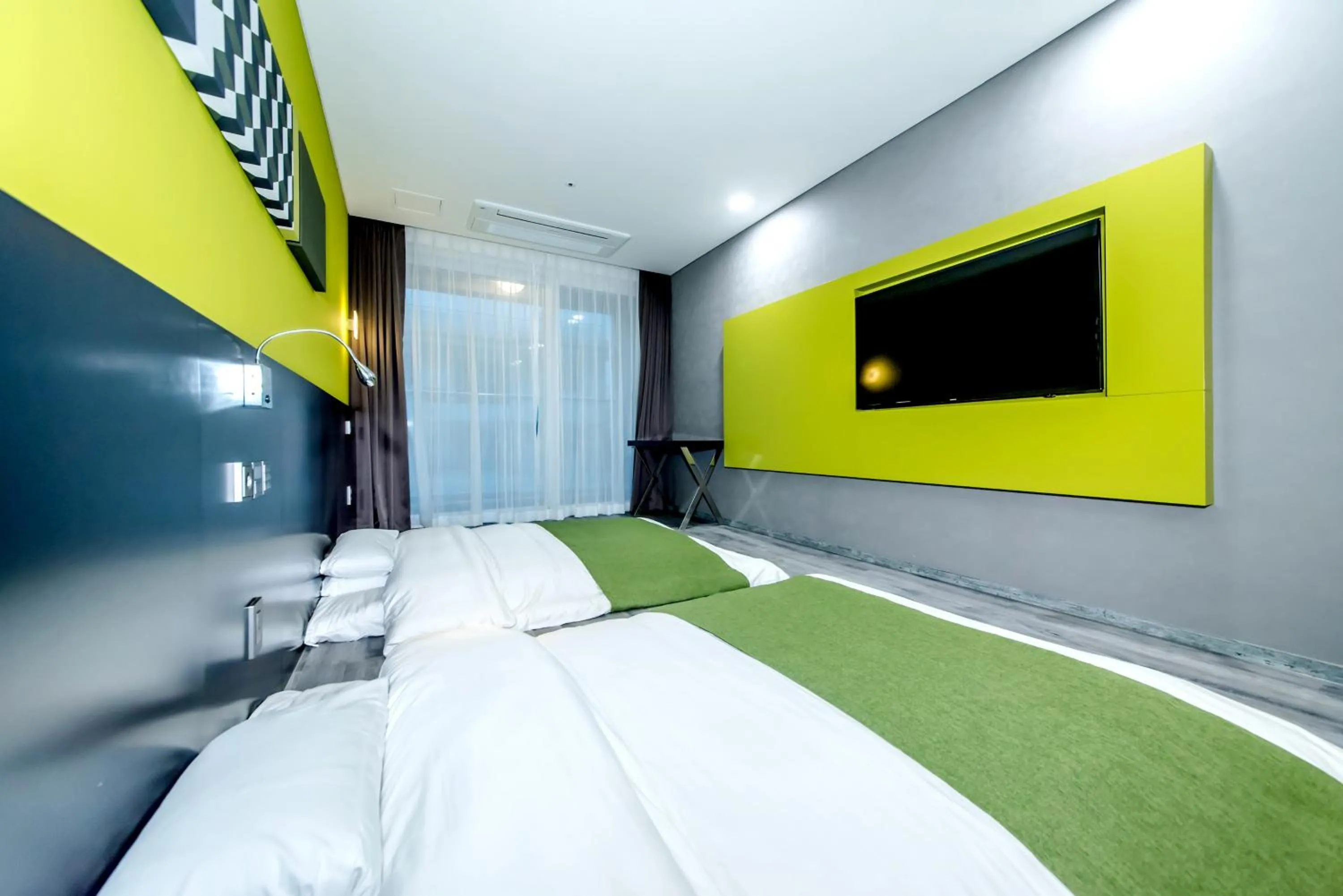 Bedroom, Bed in Co-op City Hotel Seongsan