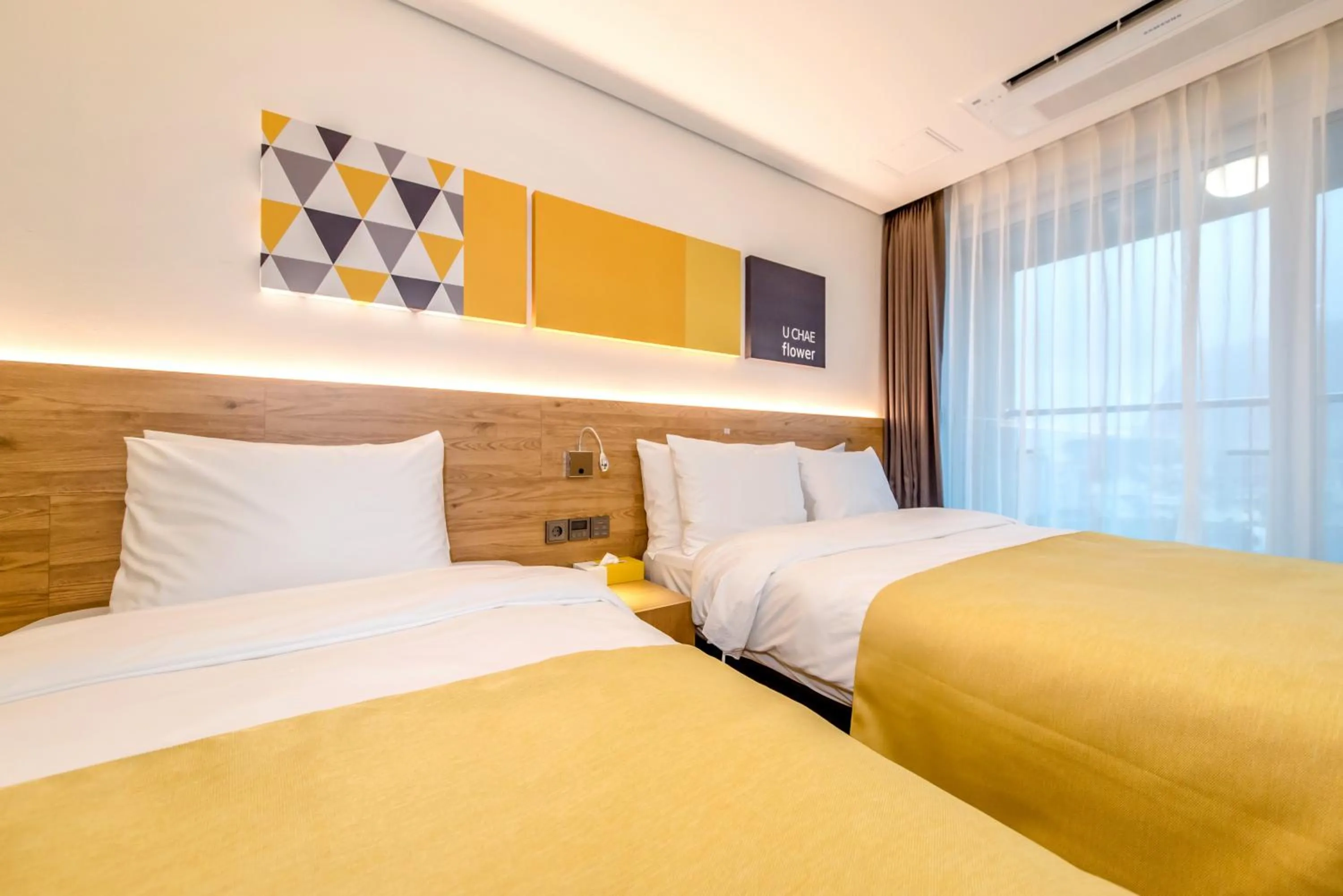 Bedroom, Bed in Co-op City Hotel Seongsan