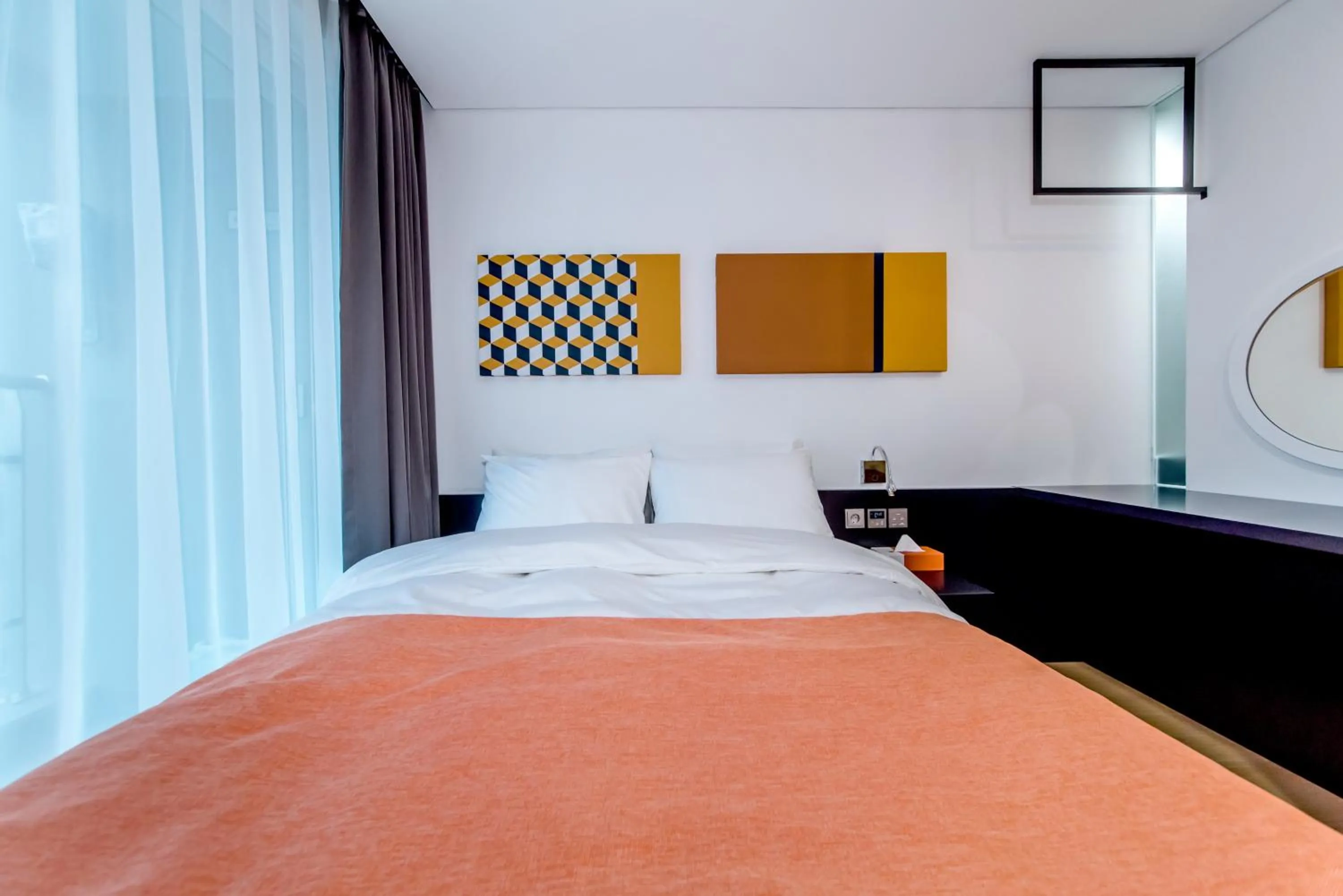 Bedroom, Bed in Co-op City Hotel Seongsan