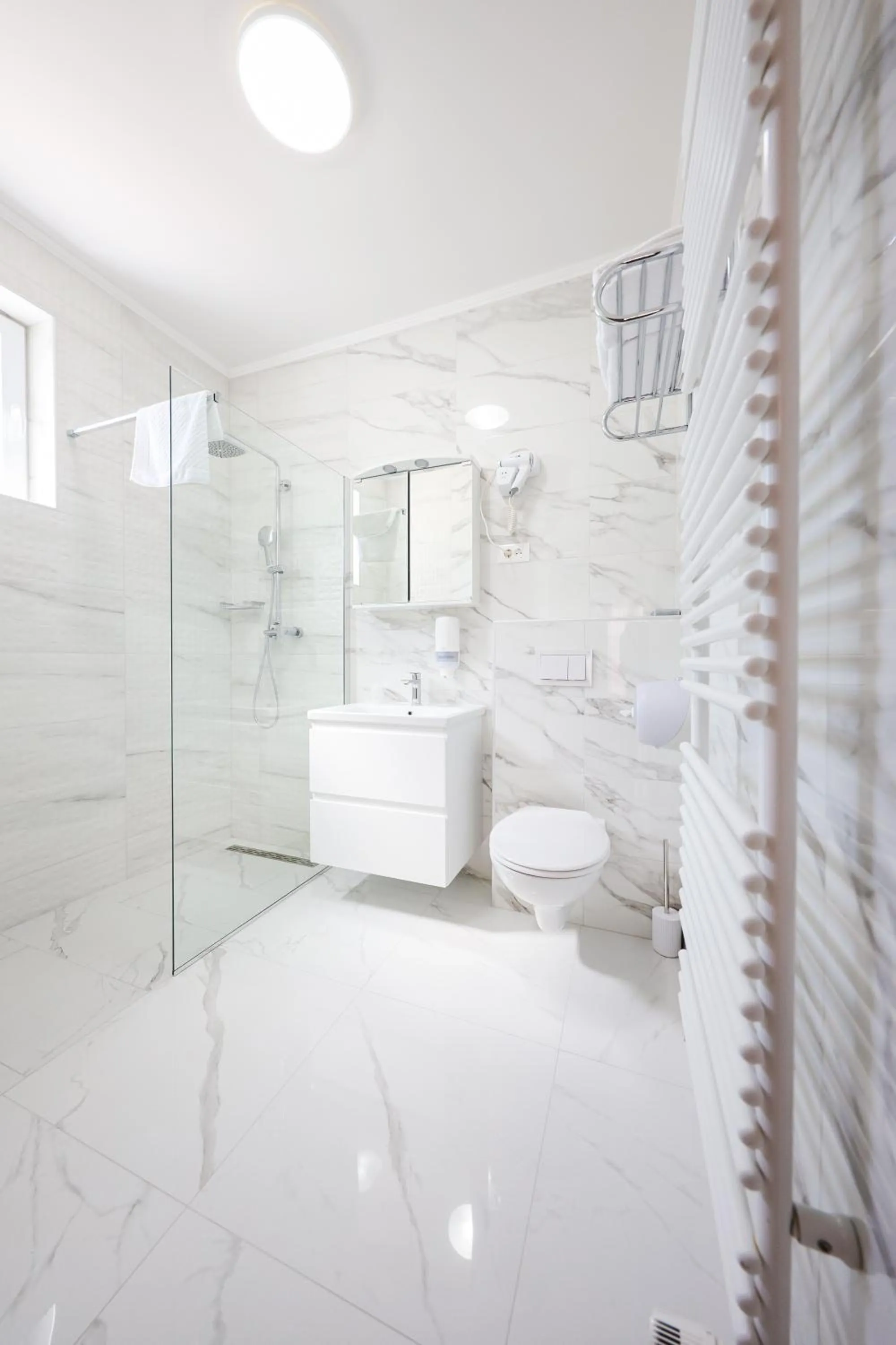 Shower in Hotel Lucija