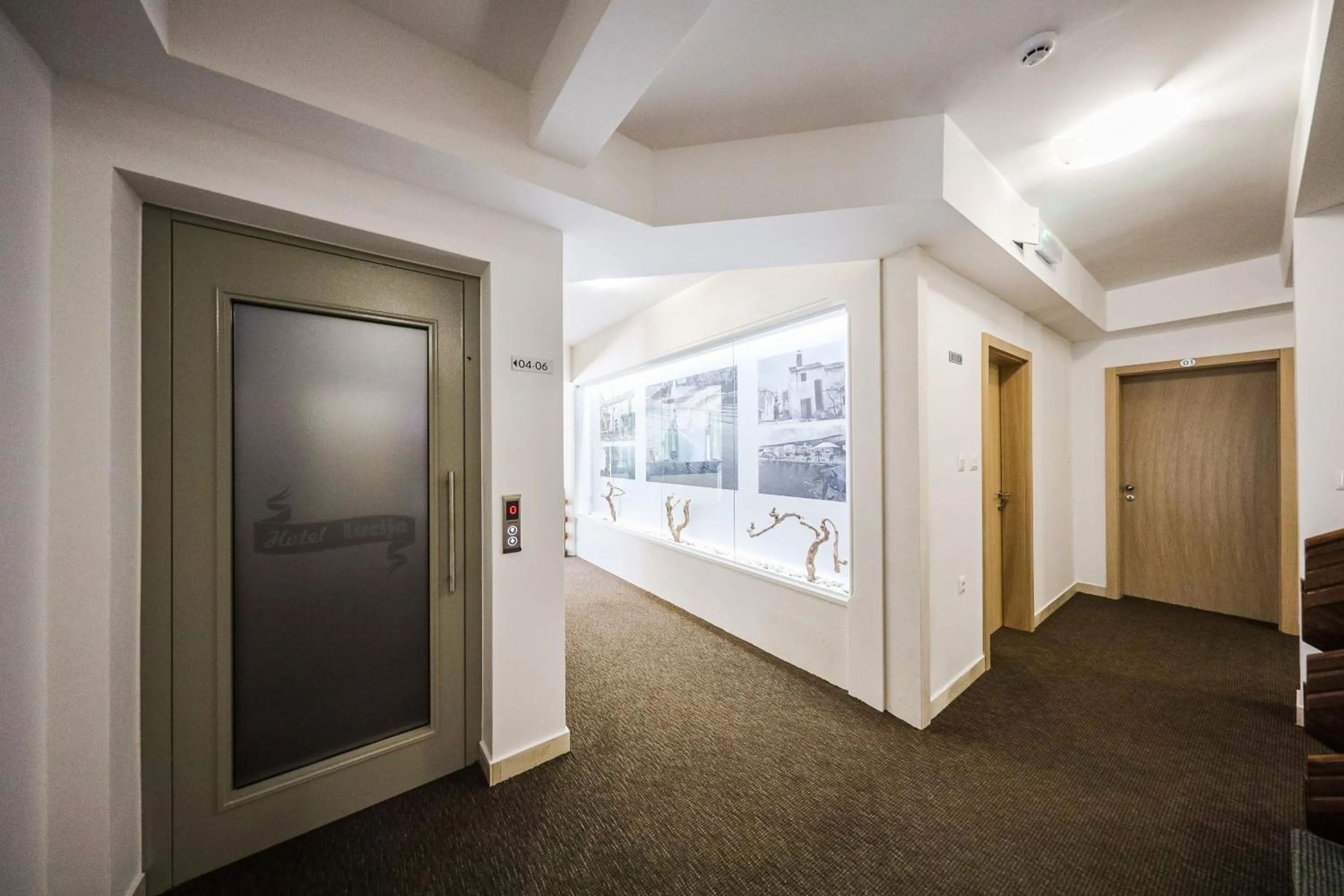 Lobby or reception in Hotel Lucija