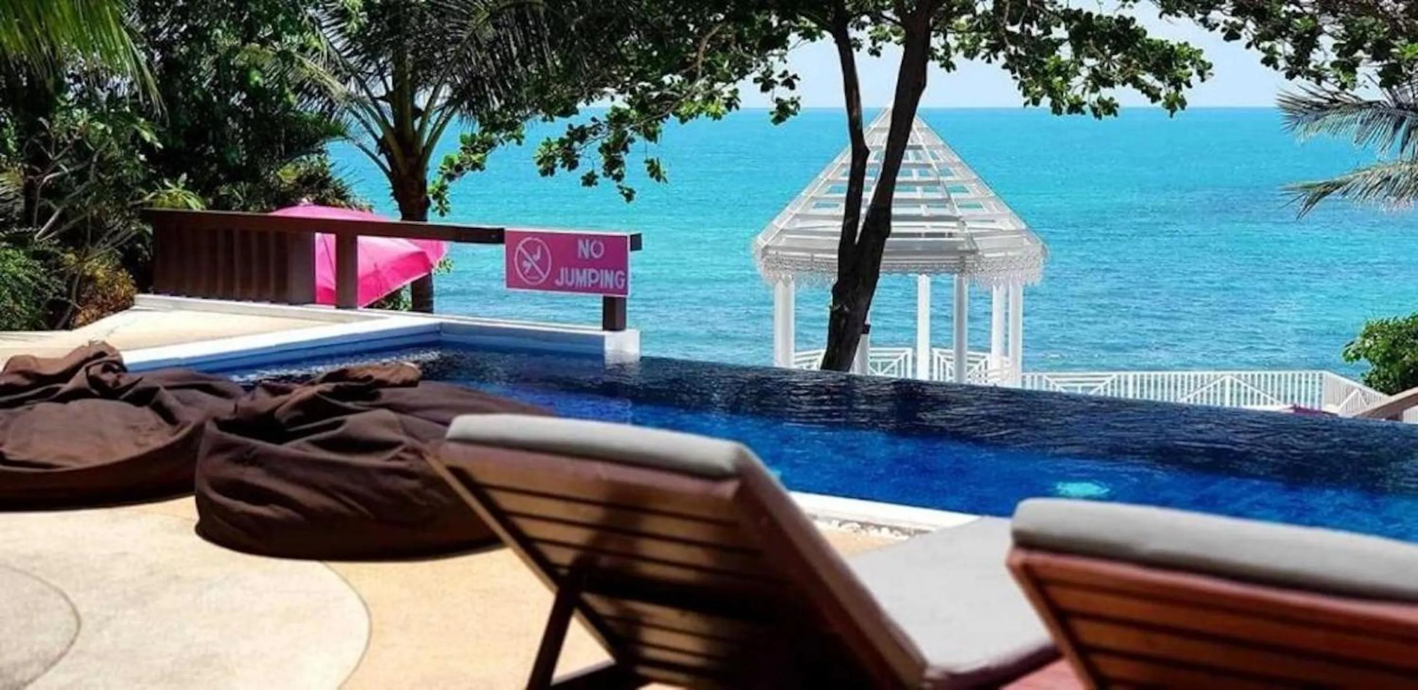 Sea view in Bhundhari Resort & Villas Samui