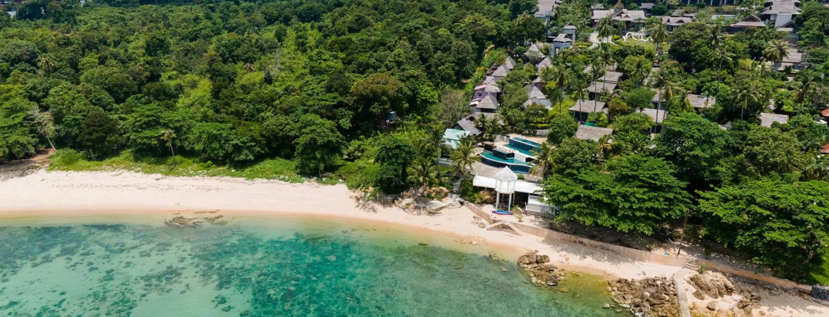Bird's eye view in Bhundhari Resort & Villas Samui