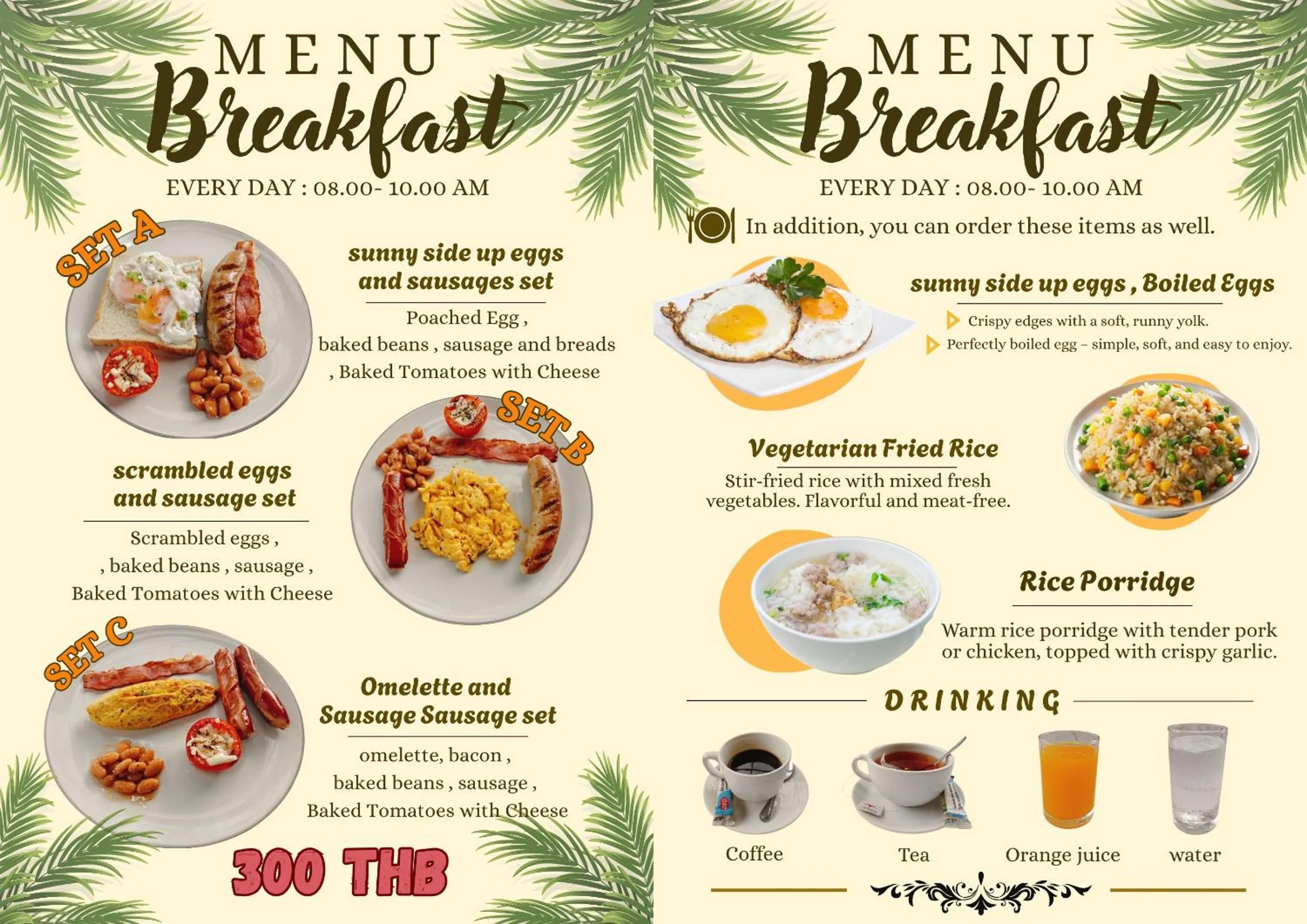 Food in Bhundhari Resort & Villas Samui