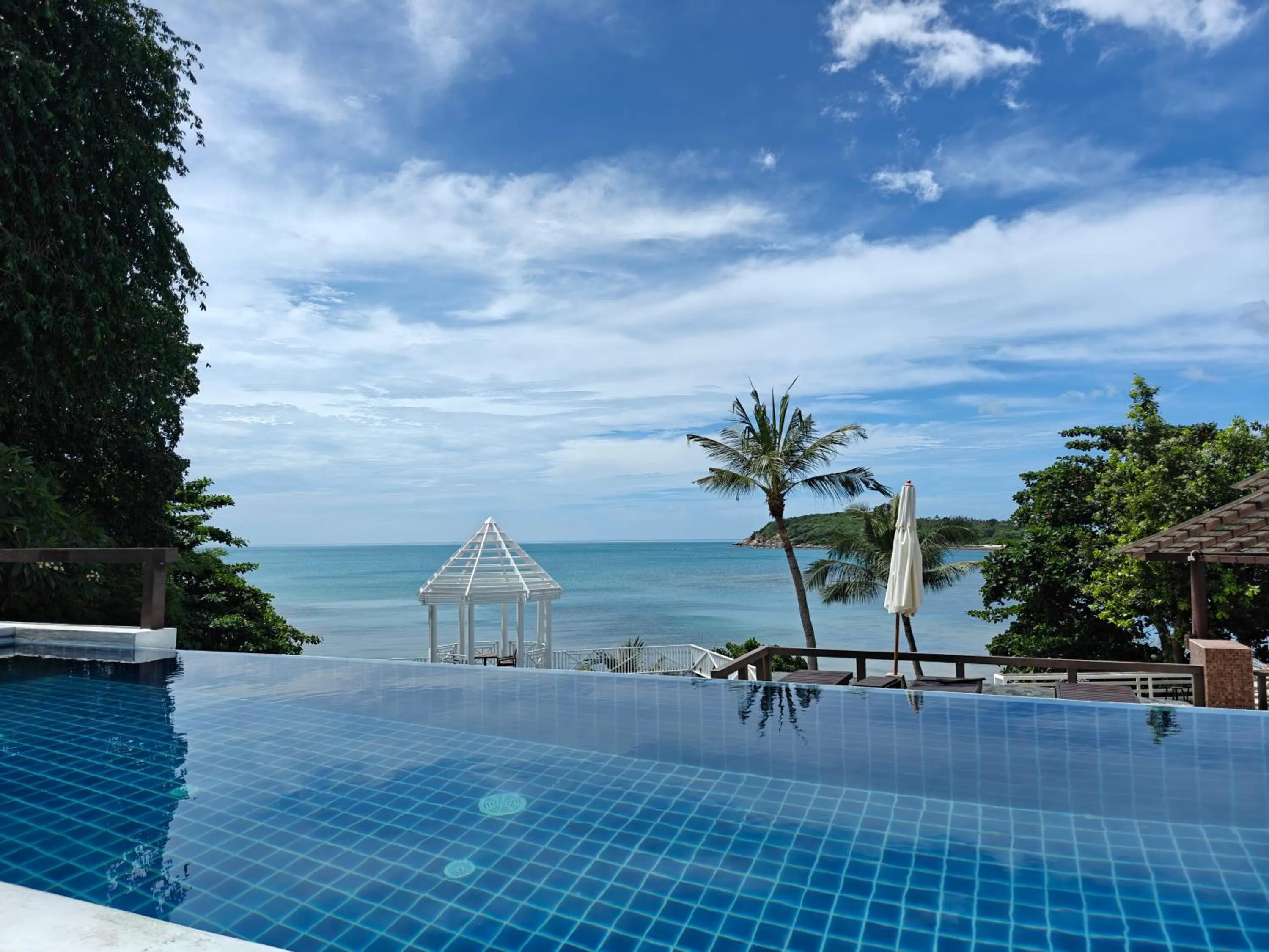 Pool view in Bhundhari Resort & Villas Samui