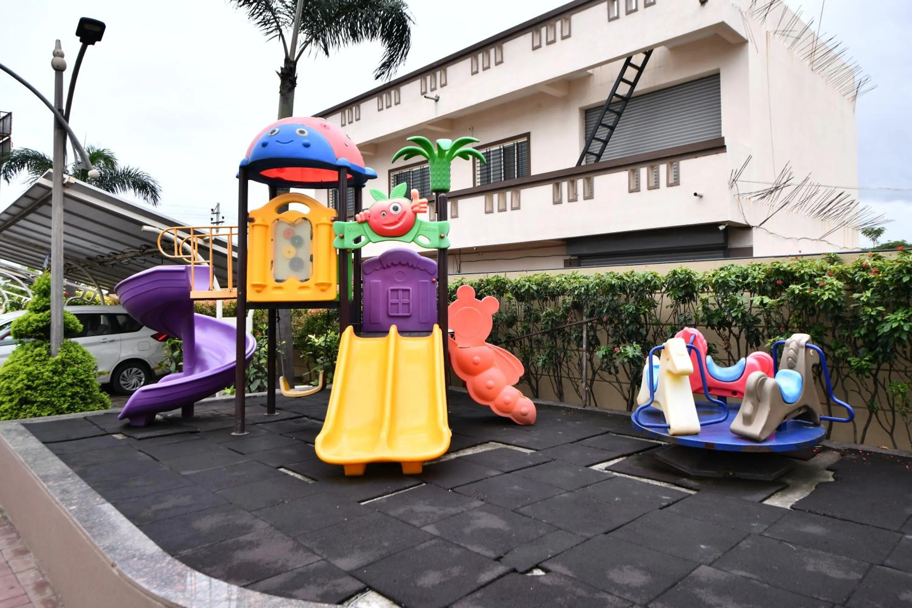 Children play ground in Click Hotel Sagar Plaza Chakan, Pune