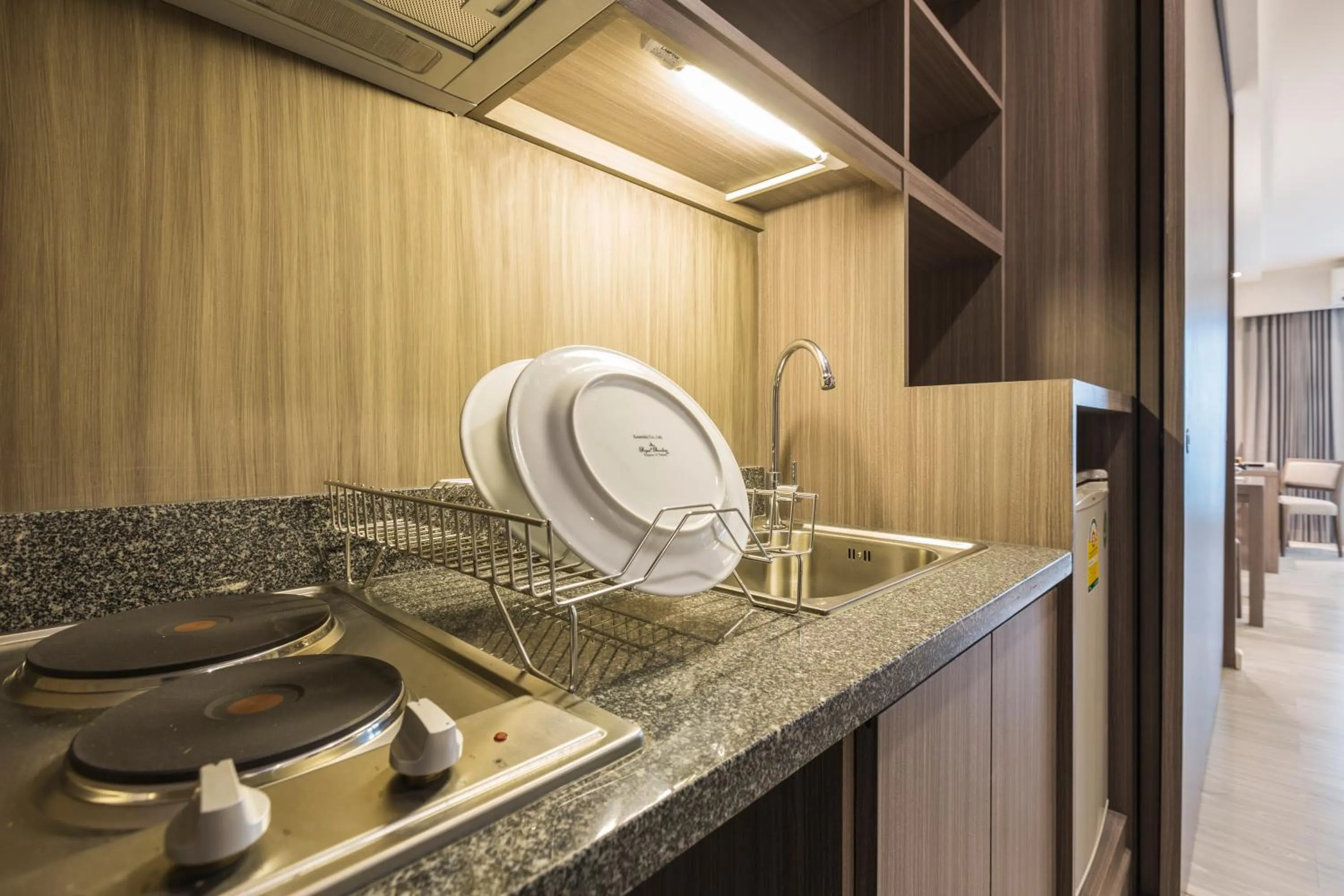 Kitchen or kitchenette in Kantary Hotel Korat