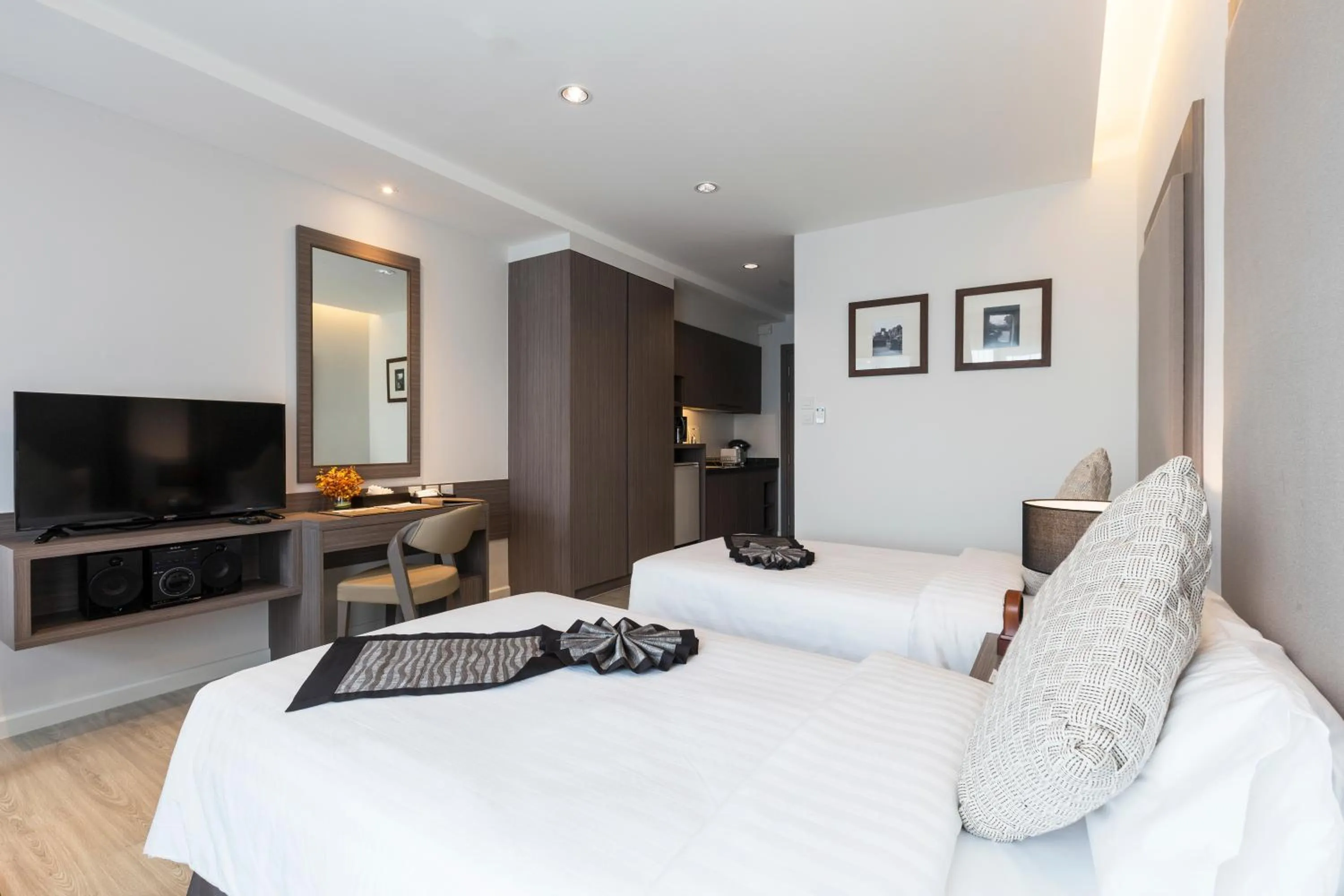 Bed in Kantary Hotel Korat